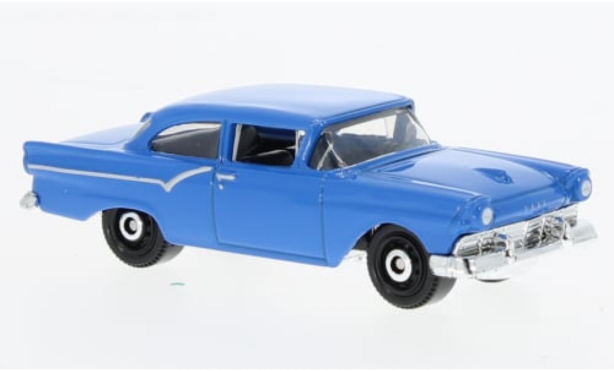 Ford Custom 1/64 Matchbox 300 blauw 1:64 modelauto