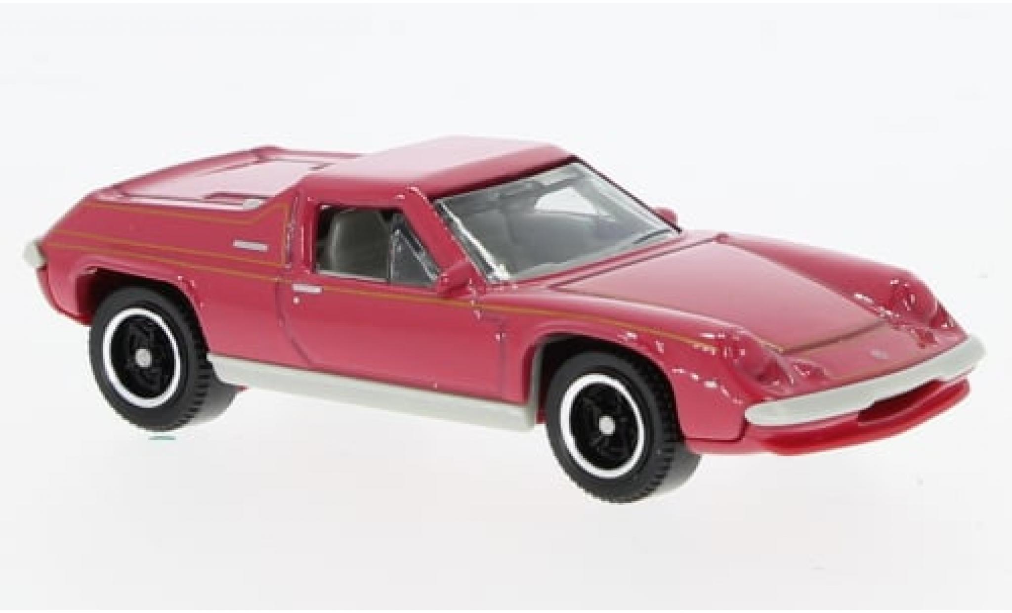 Lotus Europa 1/64 Matchbox roze 1972 1:64 modelauto