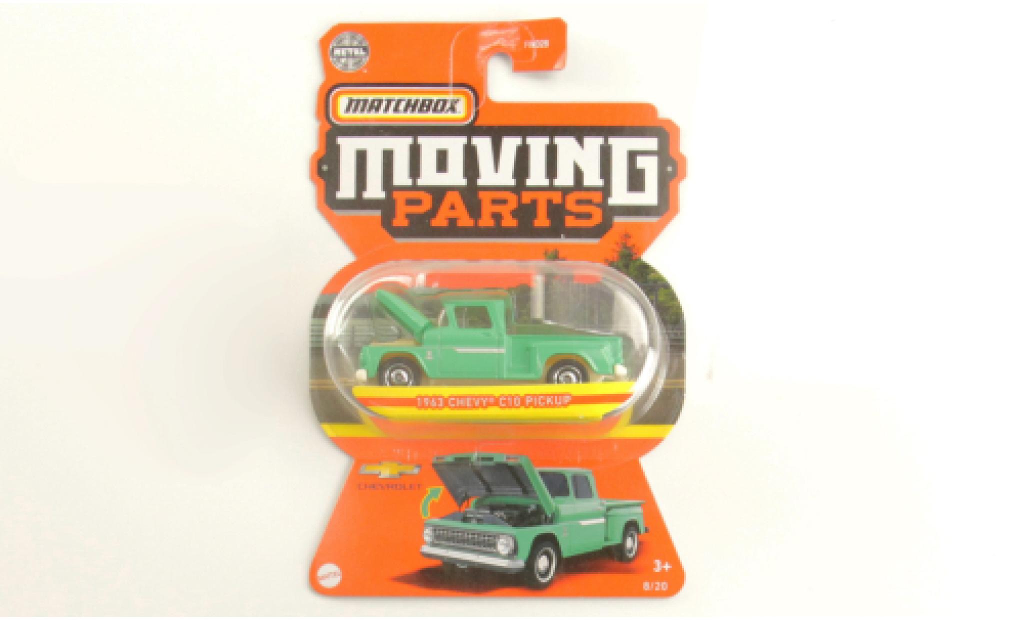 Chevrolet C-10 1/64 Matchbox Pick Up la chaux 1963 modelauto