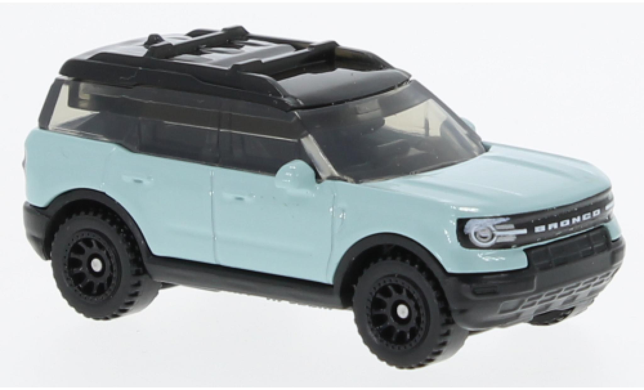 Ford Bronco 1/64 Matchbox Sport blauw 2022 modelauto