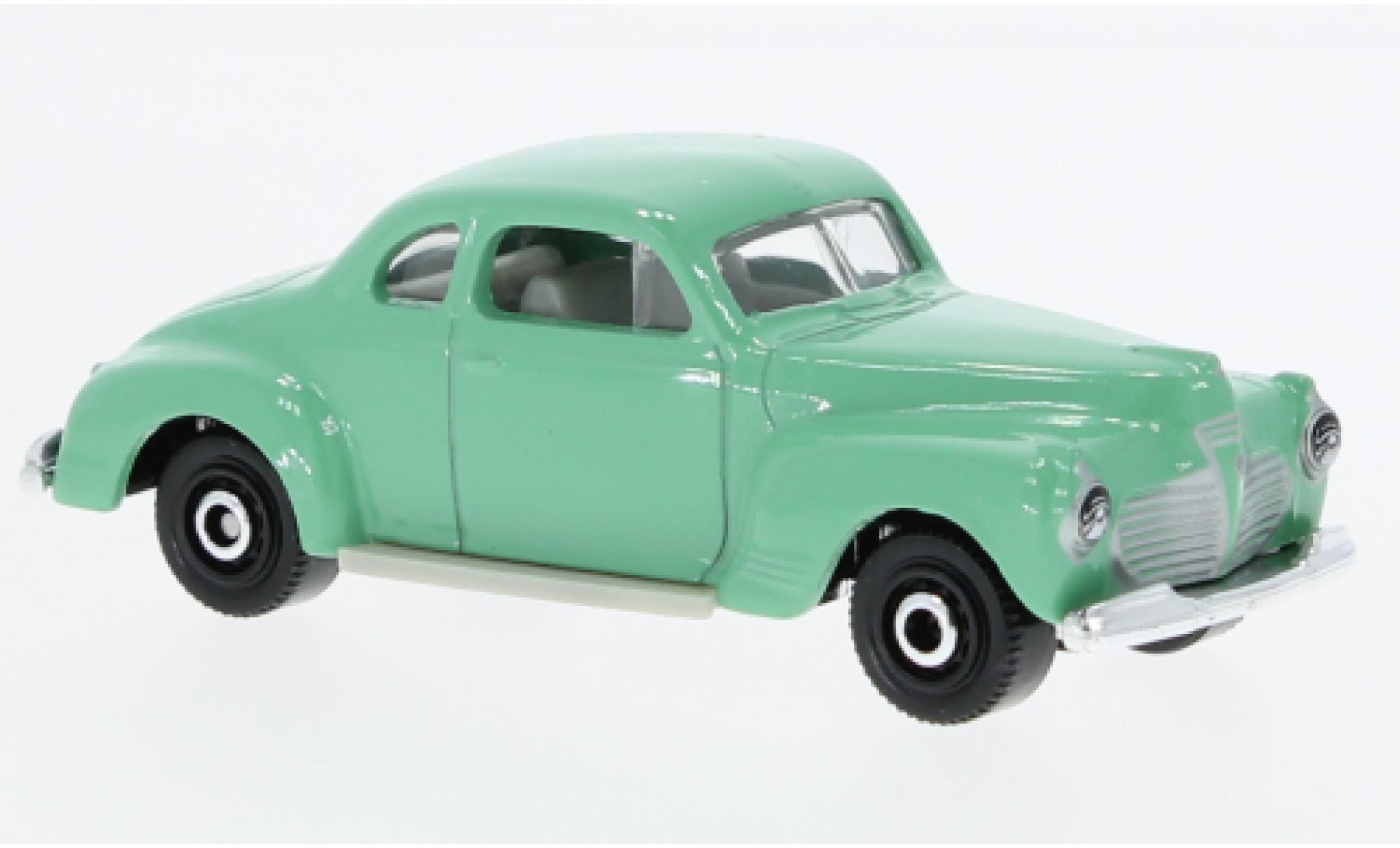 Plymouth Coupe 1/64 Matchbox groen 1941 modelauto