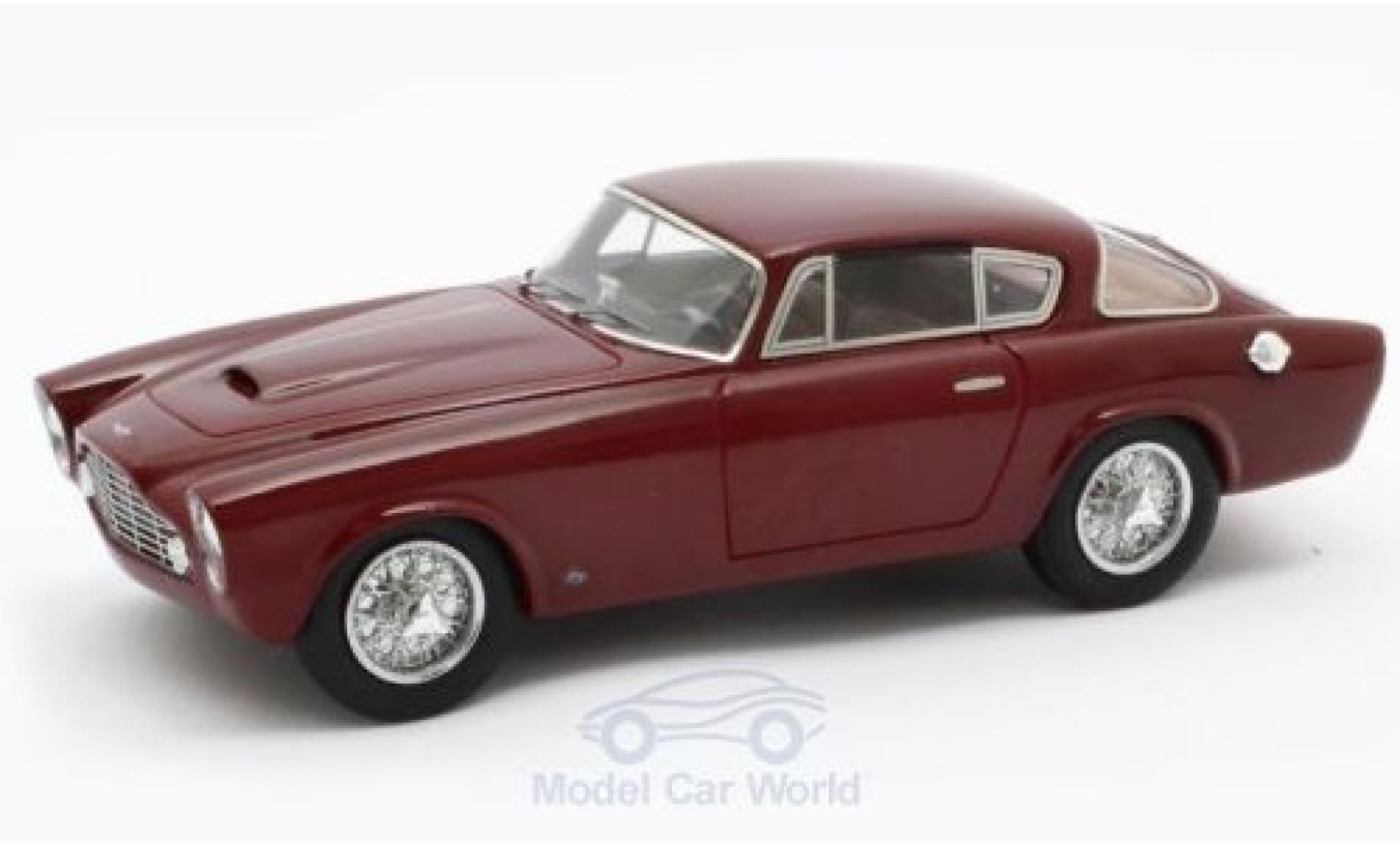 Aston Martin DB2 1/43 Matrix DB 2/4 Allemano Coupe rood 1953 #LML/761 modelauto