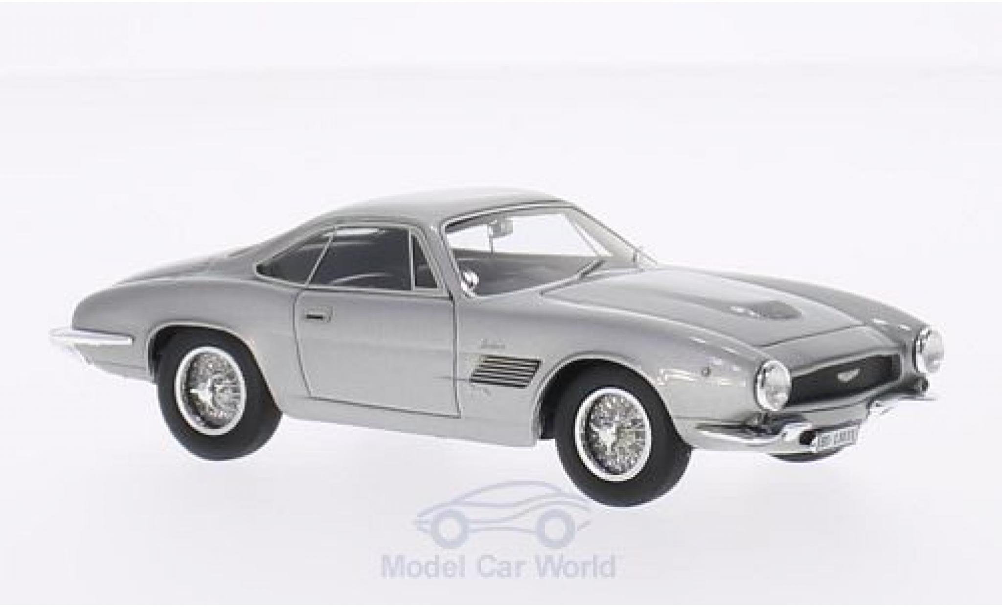 Aston Martin DB2/4 1/43 Matrix Jet Bertone metallic grijs modelauto
