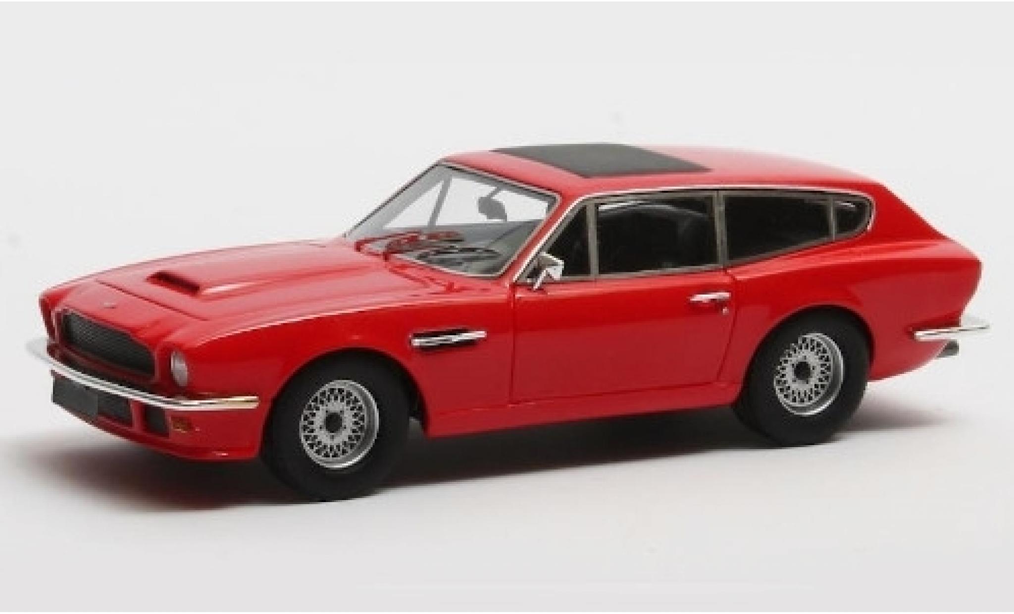 Aston Martin V8 1/43 Matrix Vantage Shooting Brake rood 1986 modelauto