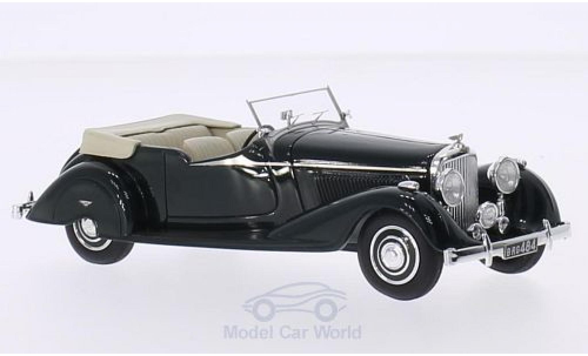 Bentley 4.5 1/43 Matrix 4.25 Litre Vanden Plas Tourer groen RHD 1938 Maharajah Darbhanga modelauto