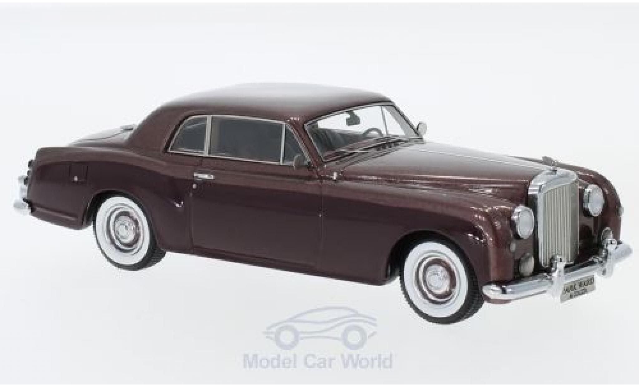 Bentley S1 1/43 Matrix Continental Park Ward rood/metallic rood 1956 modelauto