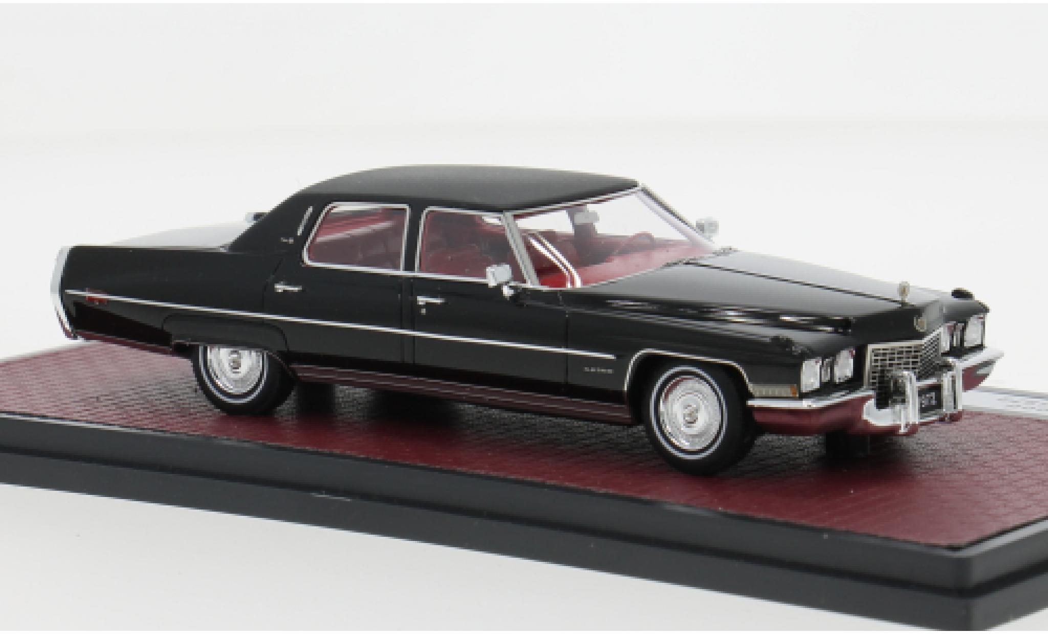Cadillac Fleetwood 1/43 Matrix Sixty Brougham zwart 1972 1:43 modelauto