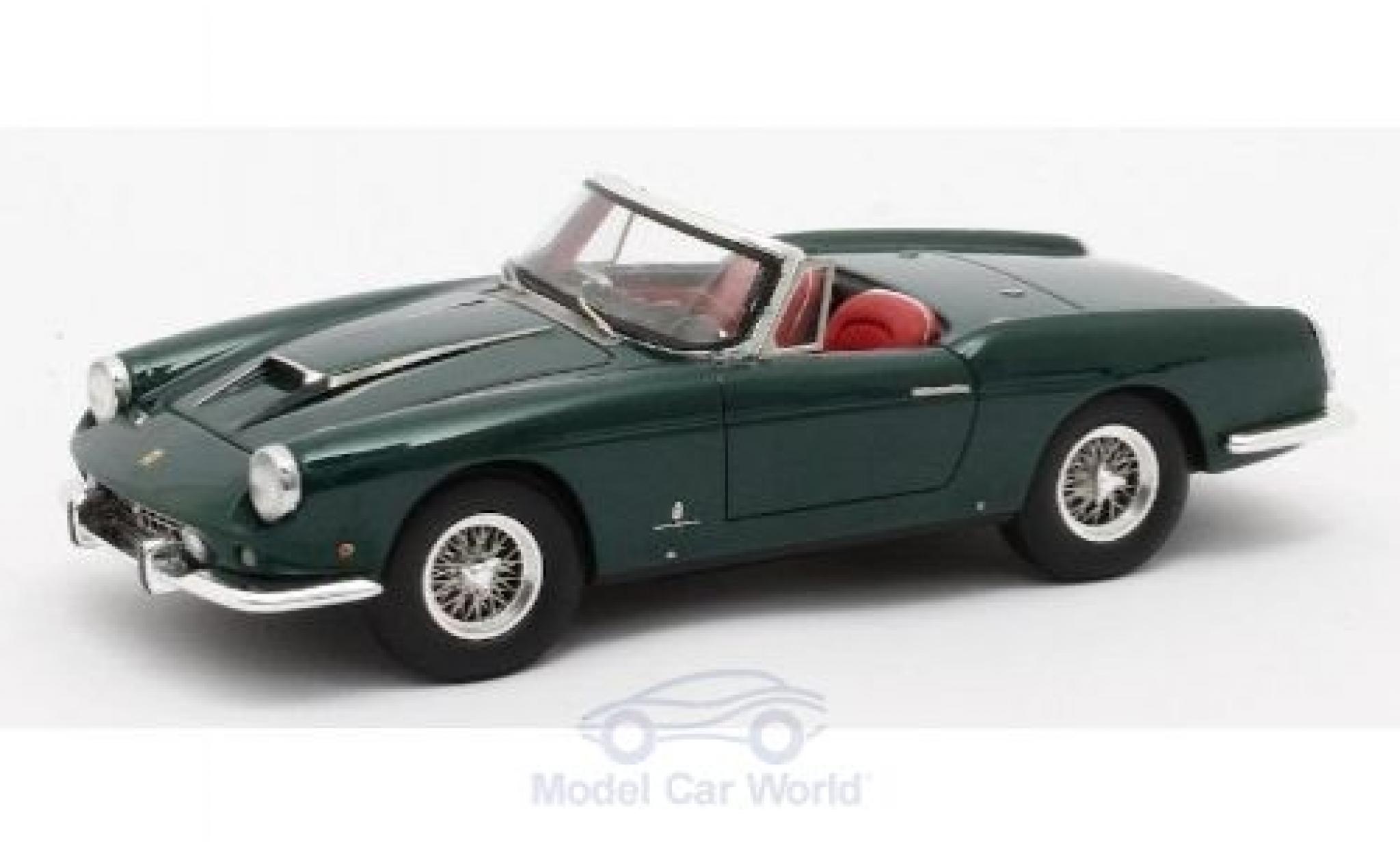 Ferrari 400 1/43 Matrix Superamerica Pininfarina Cabriolet groen 1959 #1611 SA modelauto