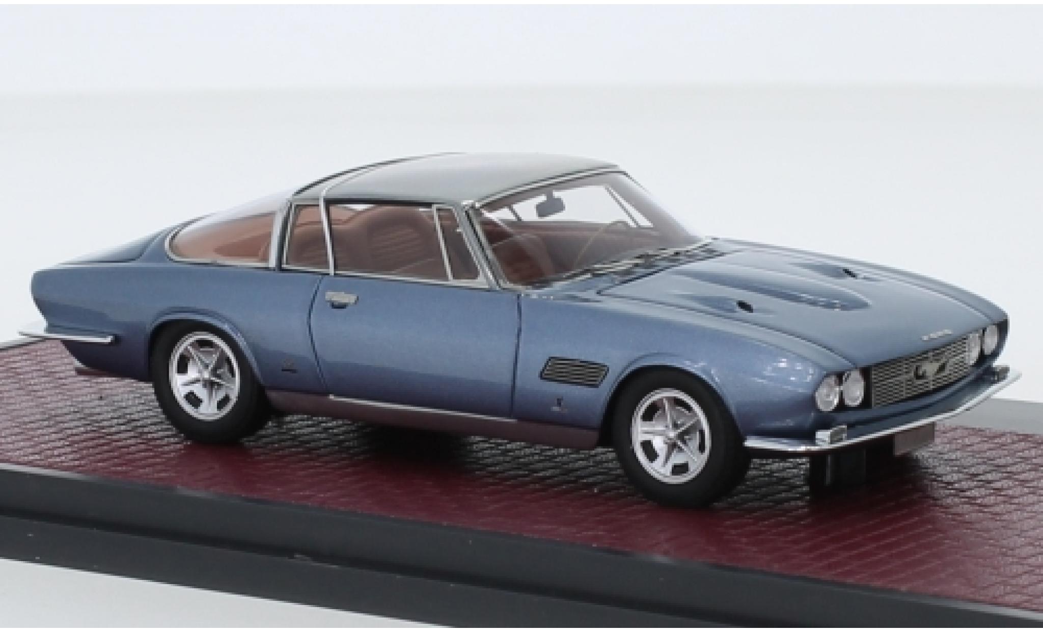 Ford Mustang 1/43 Matrix Bertone metallic blauw/grijs 1965 Automobile Quarterly modelauto