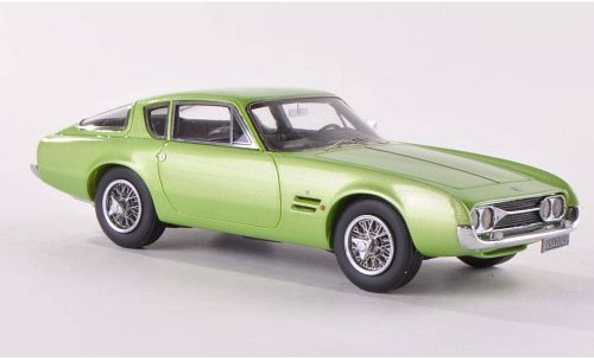 Ghia 230 1/43 Matrix S Coupe met.--groen 1963 ohne Vitrine modelauto