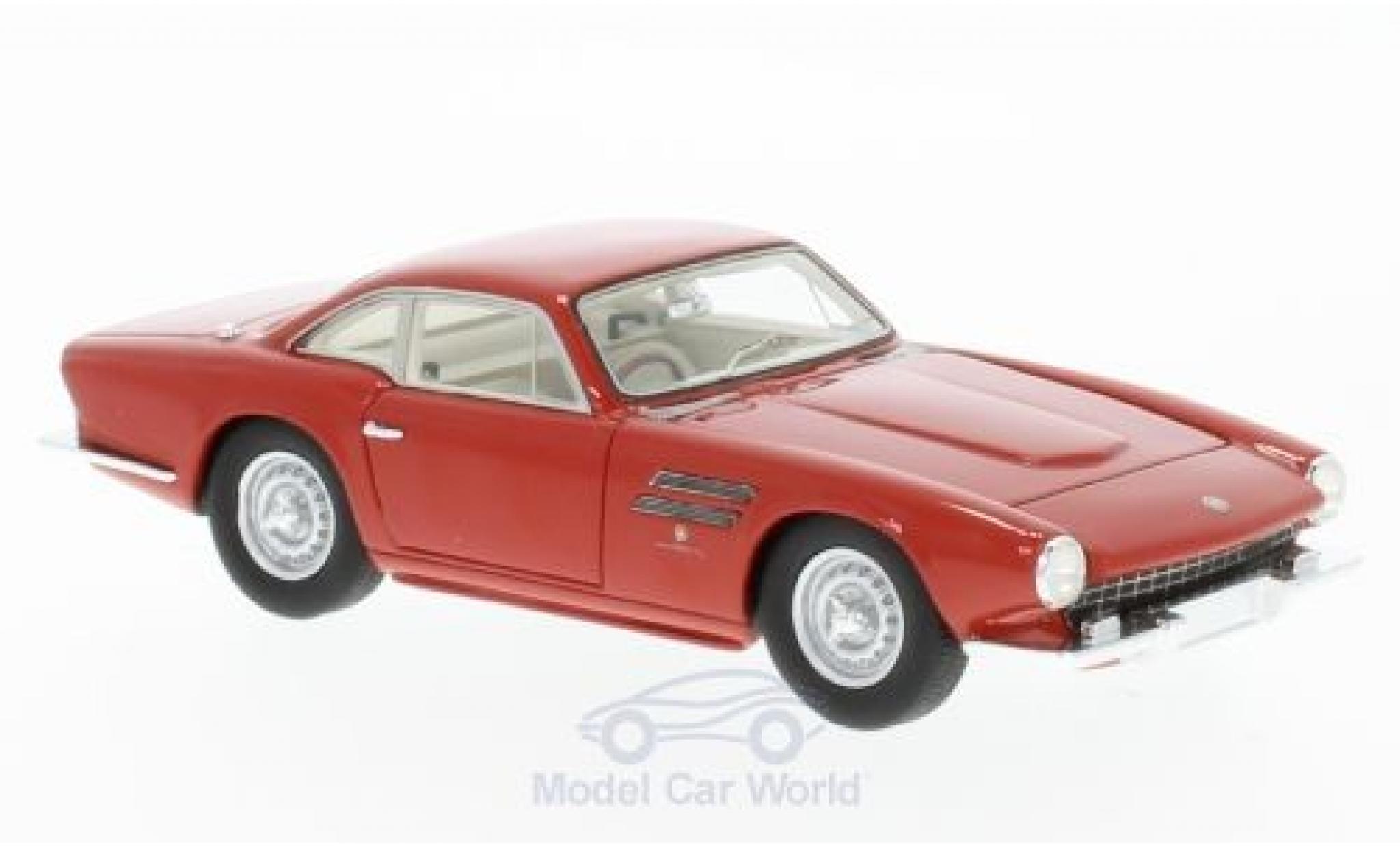 Jaguar D-Type 1/43 Matrix rood RHD Michelotti Le Mans modelauto
