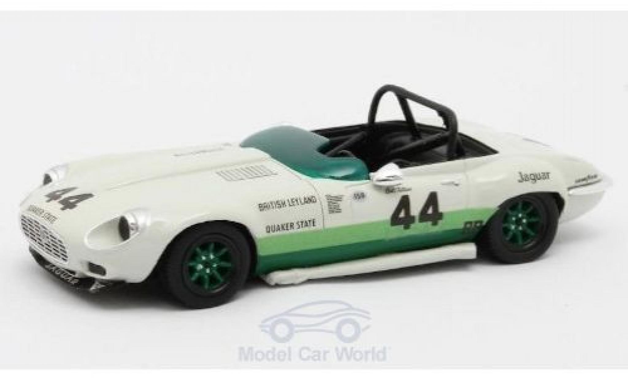 Jaguar E-Type 1/43 Matrix V12 No.44 Group 44 1960 B.Tullius modelauto