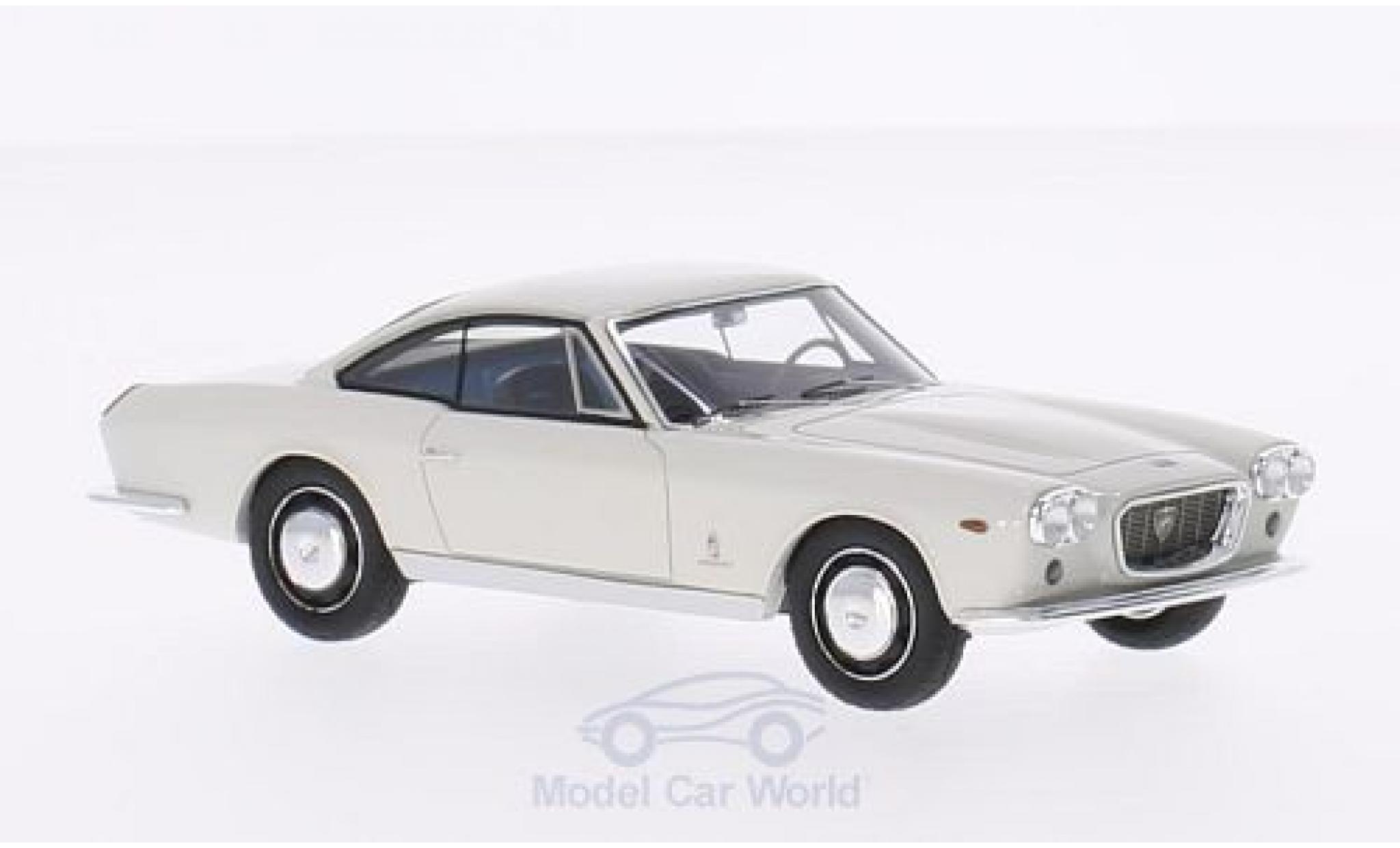 Lancia Flaminia 1/43 Matrix 3C 2.8 Speciale Pinifarina wit 1963 modelauto