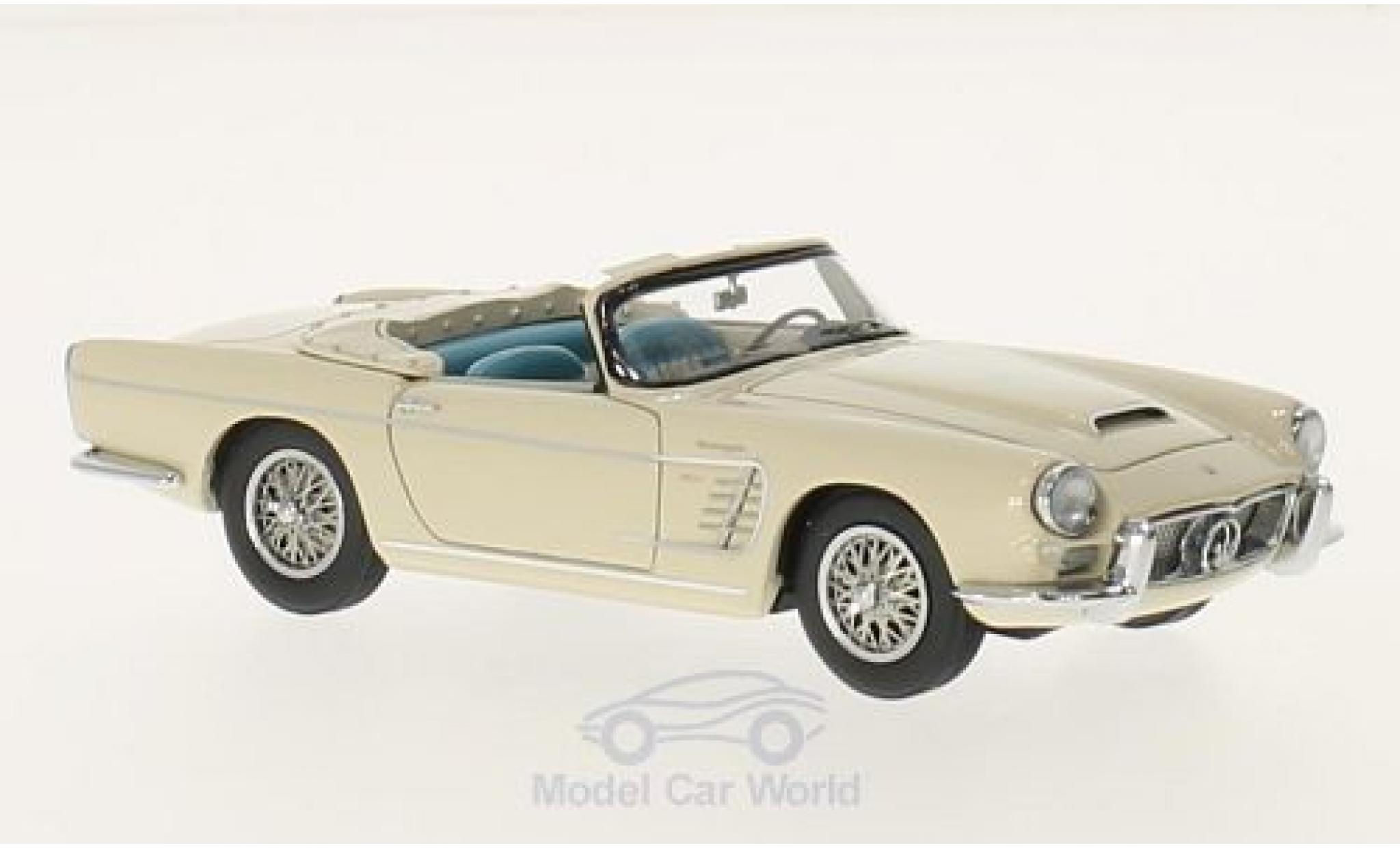 Maserati 3500 GT 1/43 Matrix Spyder by Frua beige 1957 modelauto