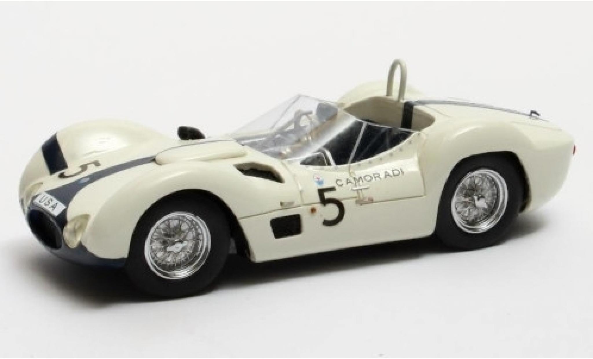 Maserati Tipo 1/43 Matrix 61 Birdcage RHD No.5 Camoradi USA Racing Team 1000km N&uuml;rburgring 1960 S.Moss/D.Gurney modelauto