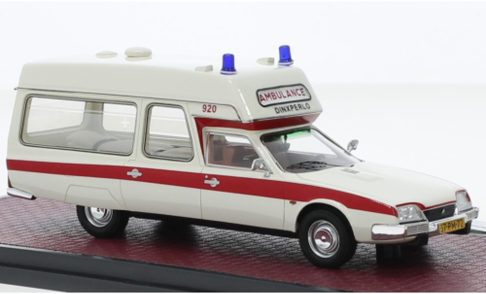 Citroen CX 1/43 Matrix 2000 Visser Ambulance 1977 modelauto
