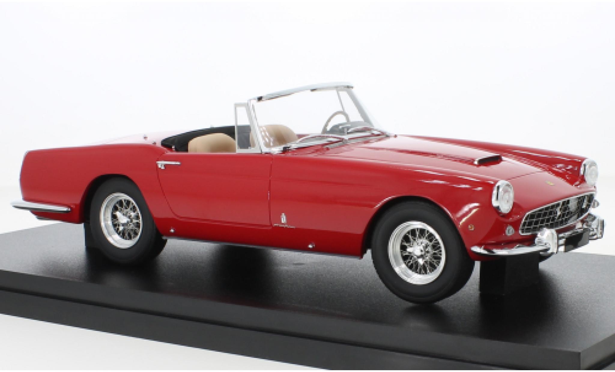 Ferrari 250 1/18 Matrix GT Cabriolet Series 2 rood 1960 modelauto