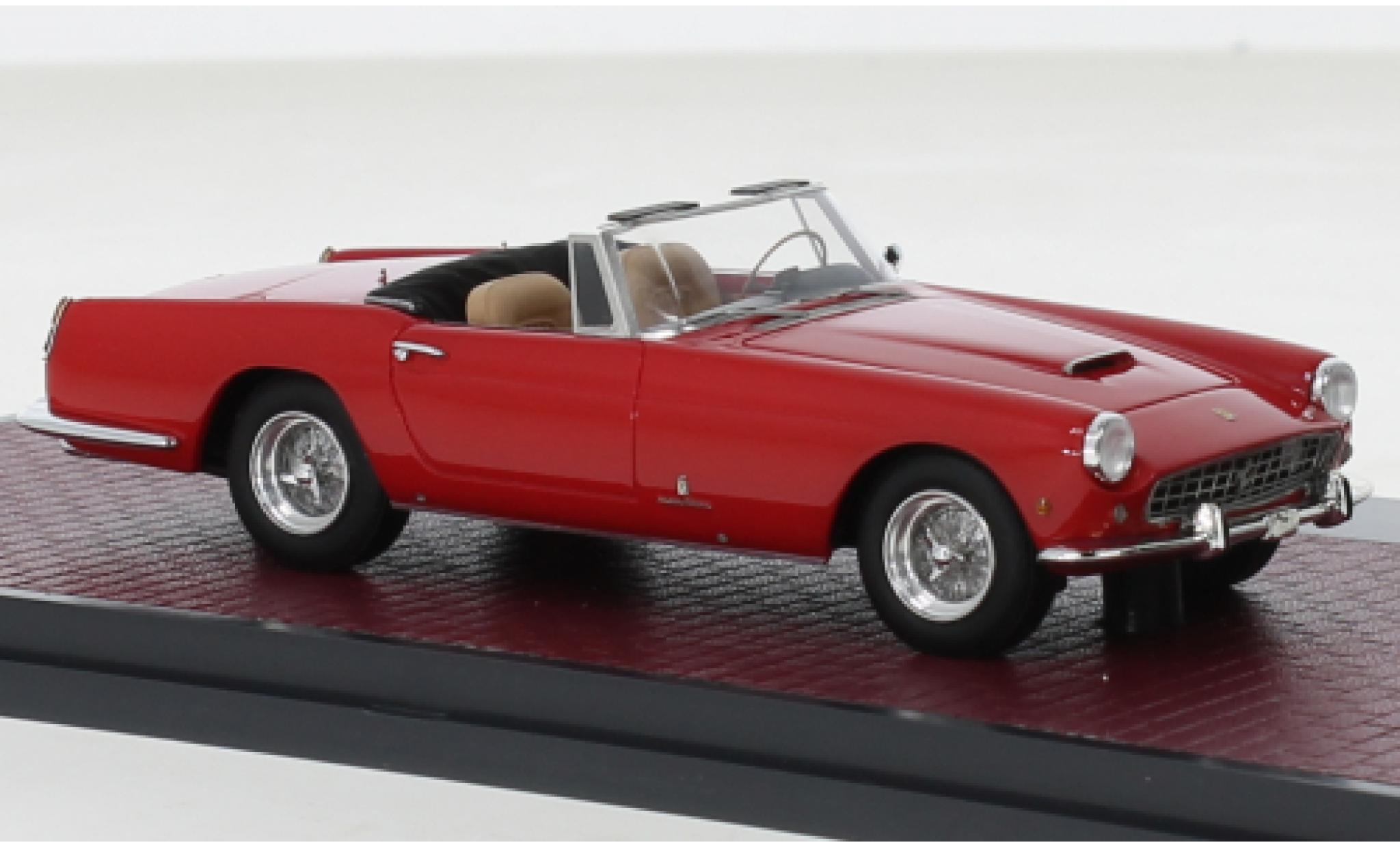 Ferrari 250 1/43 Matrix GT Cabriolet Series II Pininfarina rood 1960 modelauto