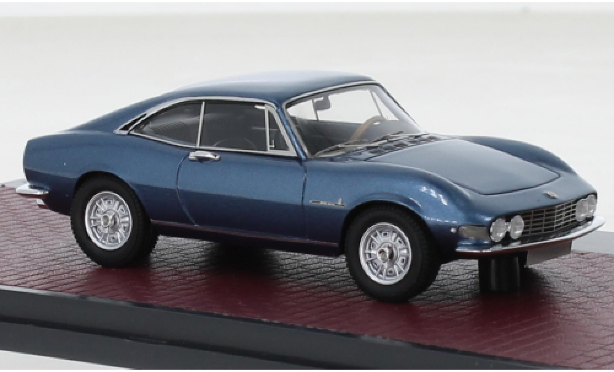 Fiat Dino 1/43 Matrix Sedantta Proodotipo Pininfarina metallic blauw modelauto