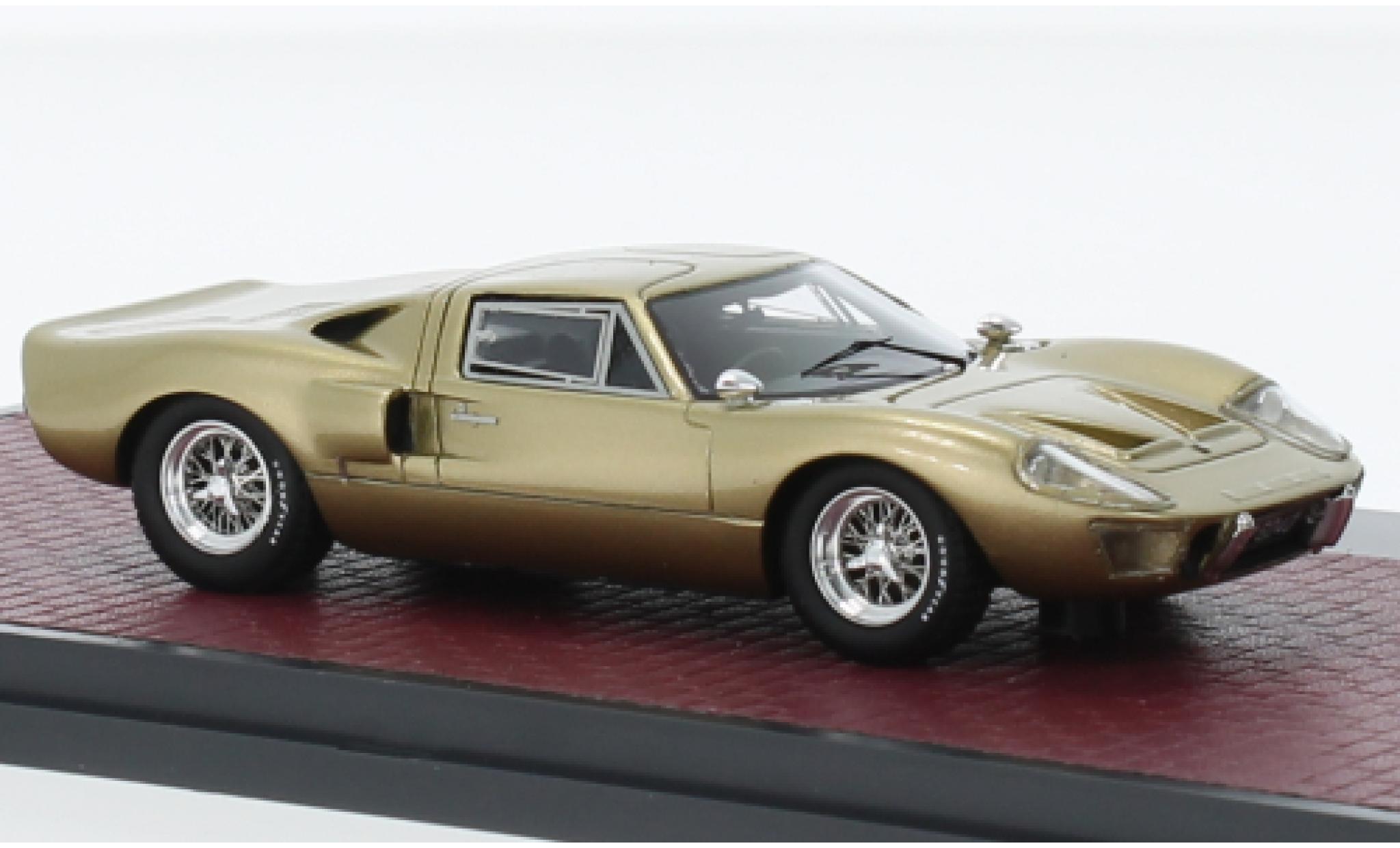 Ford GT40 1/43 Matrix MkIII dor&eacute; RHD 1967 modelauto