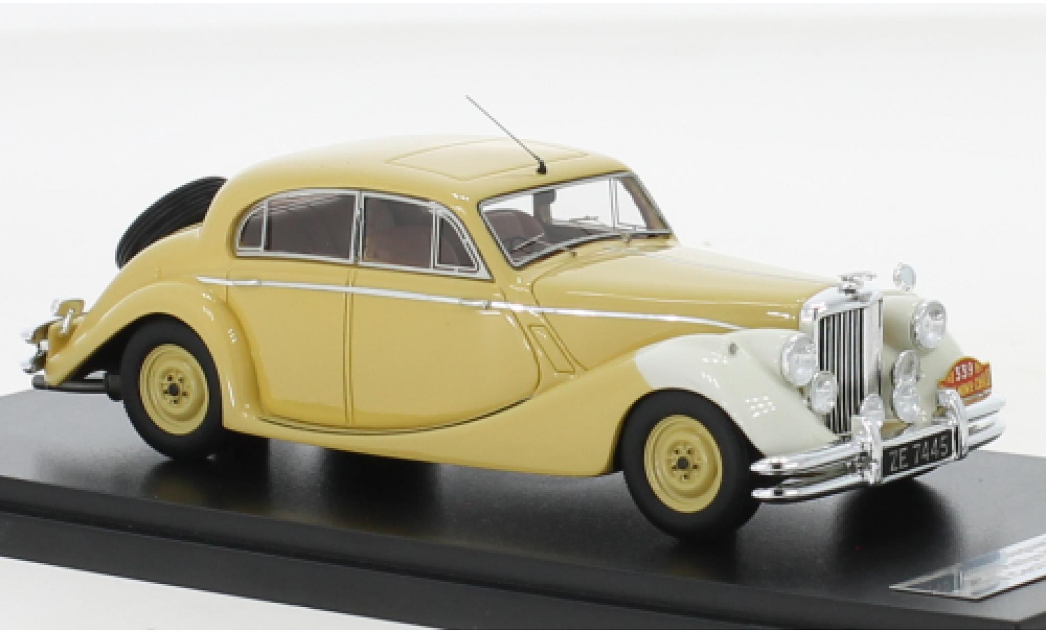 Jaguar MK 1/43 Matrix V RHD No.339 Rallye Monte Carlo 1953 modelauto