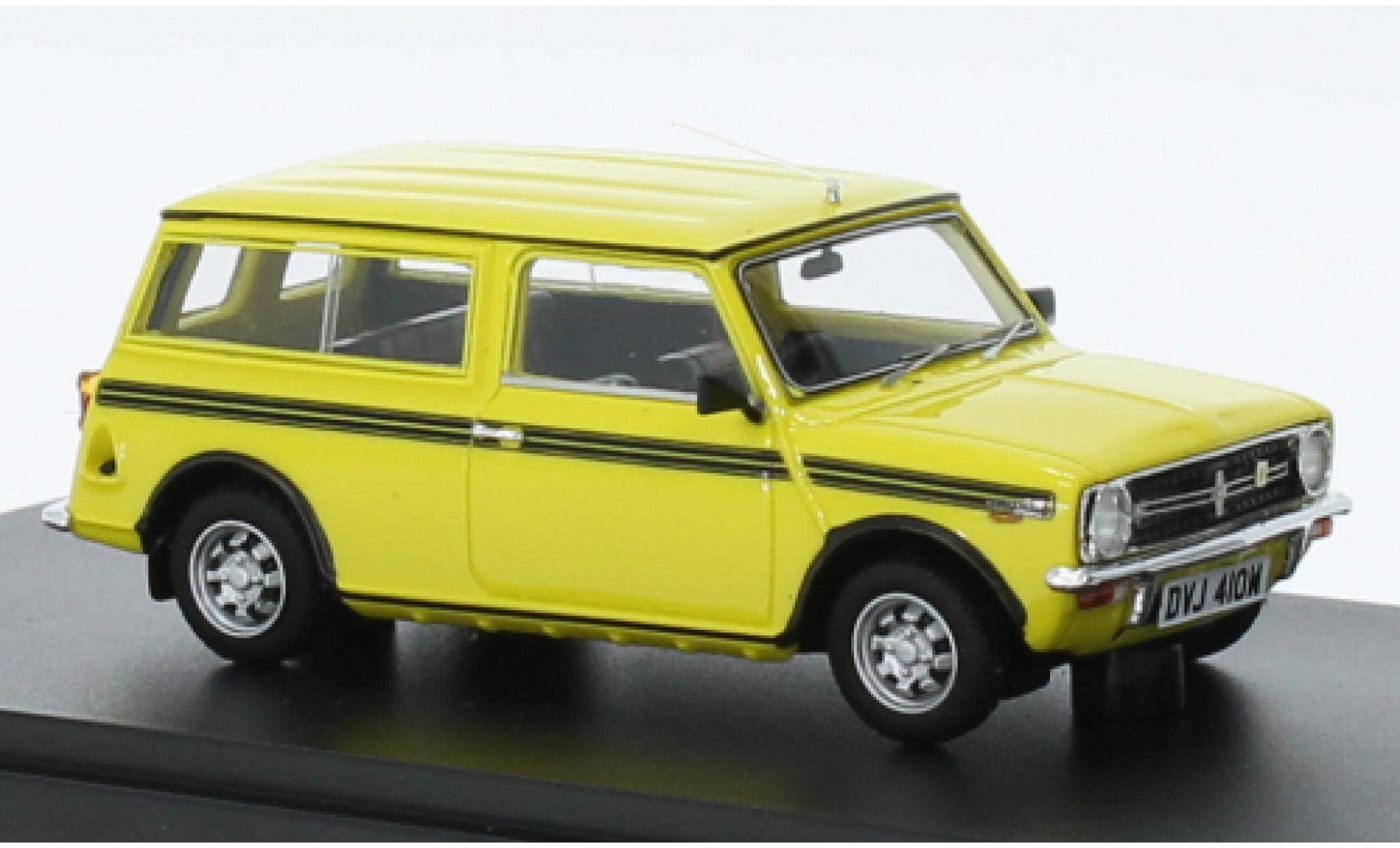 Mini Clubman 1/43 Matrix biens geel RHD 1969 modelauto