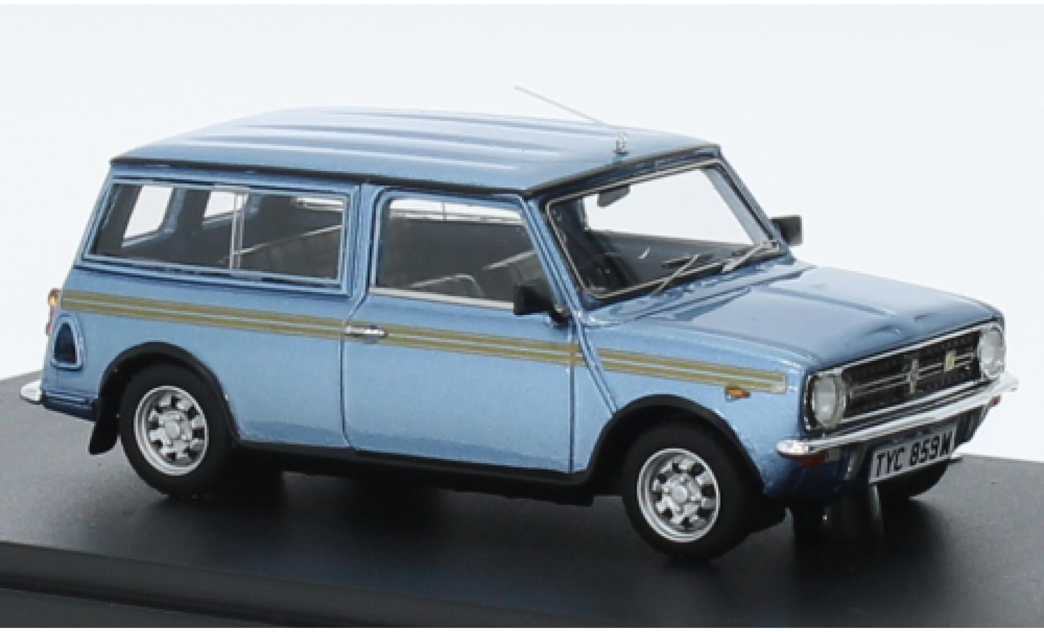 Mini Clubman 1/43 Matrix biens metallic blauw clair RHD 1969 modelauto