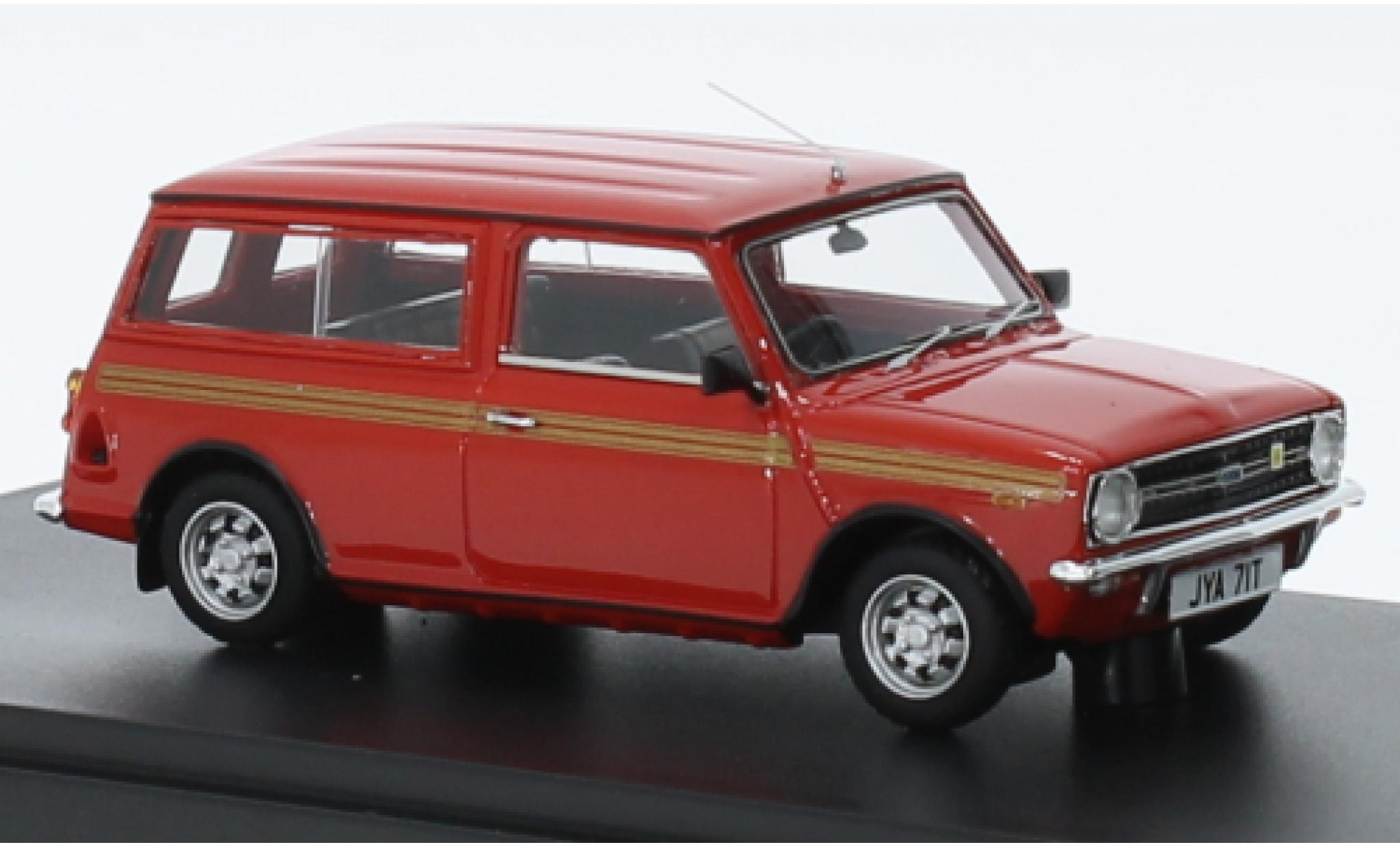 Mini Clubman 1/43 Matrix biens rood RHD 1969 modelauto