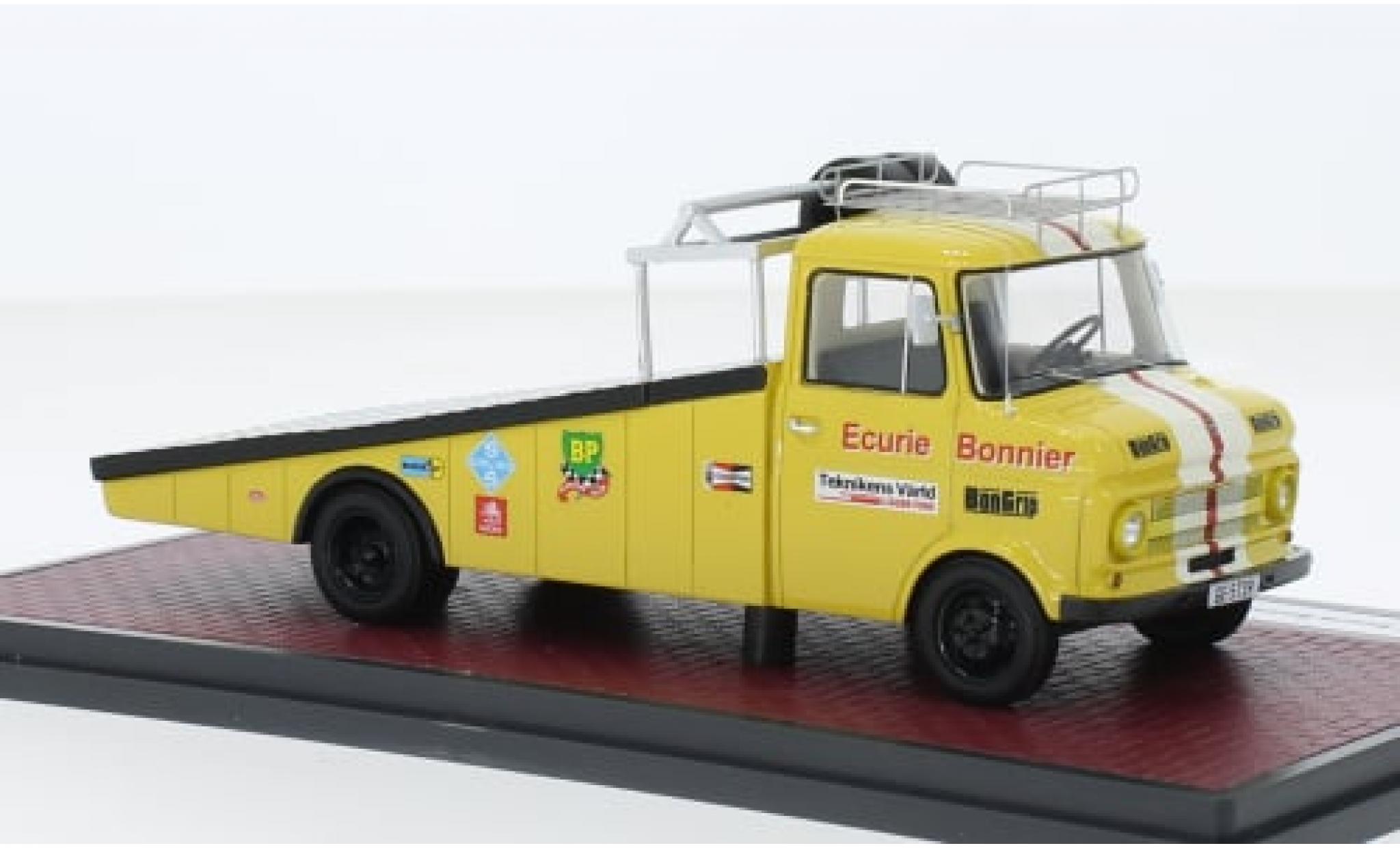 Opel Blitz 1/43 Matrix geel Ecurie Bonnier 1970 1:43 modelauto