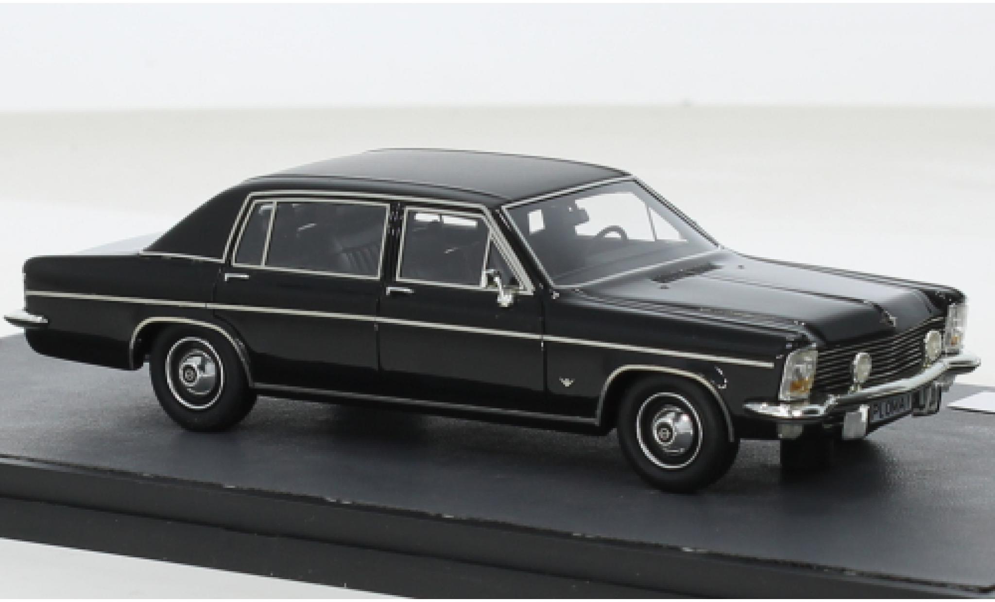 Opel Diplomat 1/43 Matrix B Lang Vogt zwart 1:43 modelauto