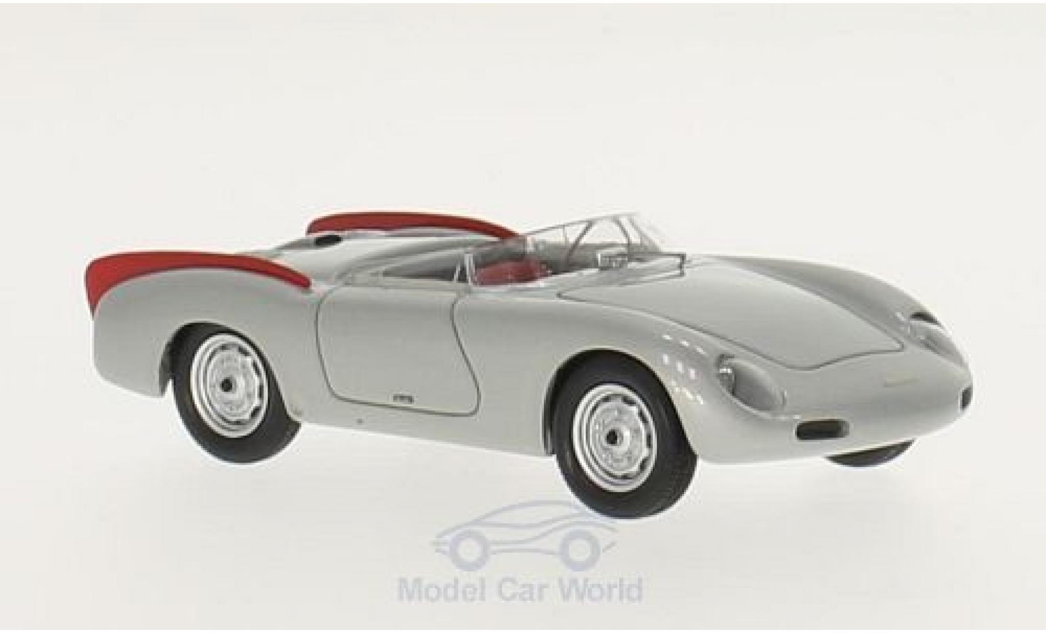 Porsche 356 1/43 Matrix Zagato Spyder grijs/rood 1958 modelauto