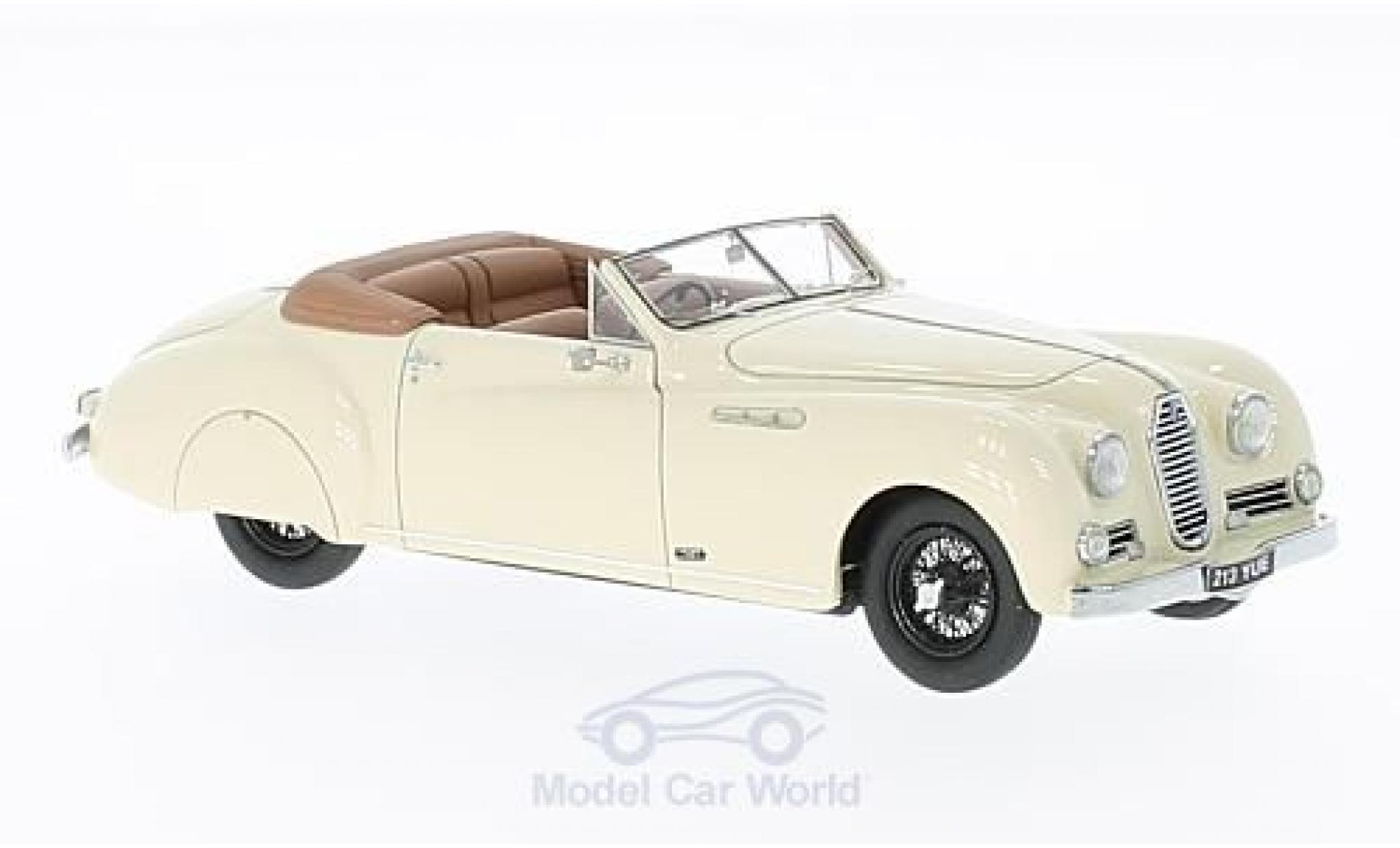 Talbot Lago 1/43 Matrix T26 Cabriolet by Antem beige RHD 1950 modelauto