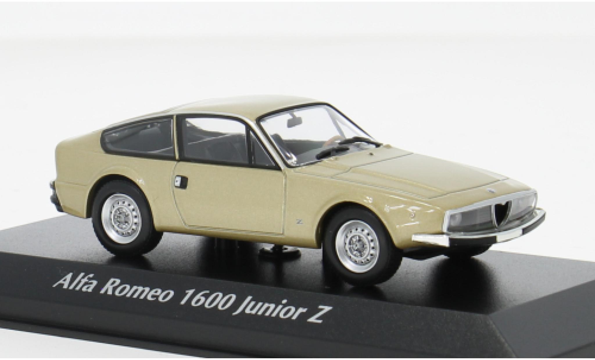 Alfa Romeo 1600 1/43 Maxichamps Junior Z (115) gold 1972 1:43 modelauto