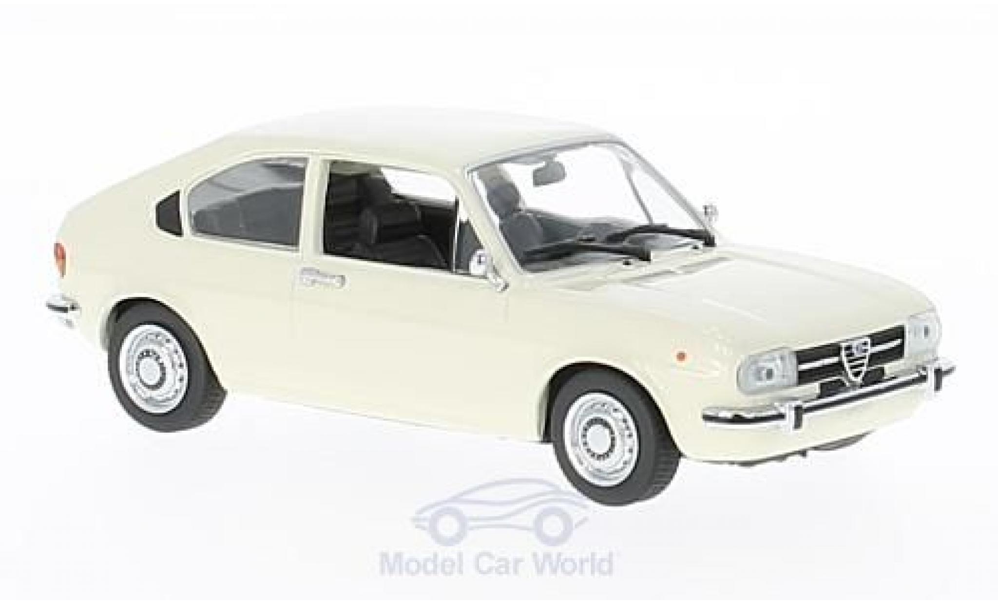 Alfa Romeo Alfasud 1/43 Maxichamps wit 1972 modelauto