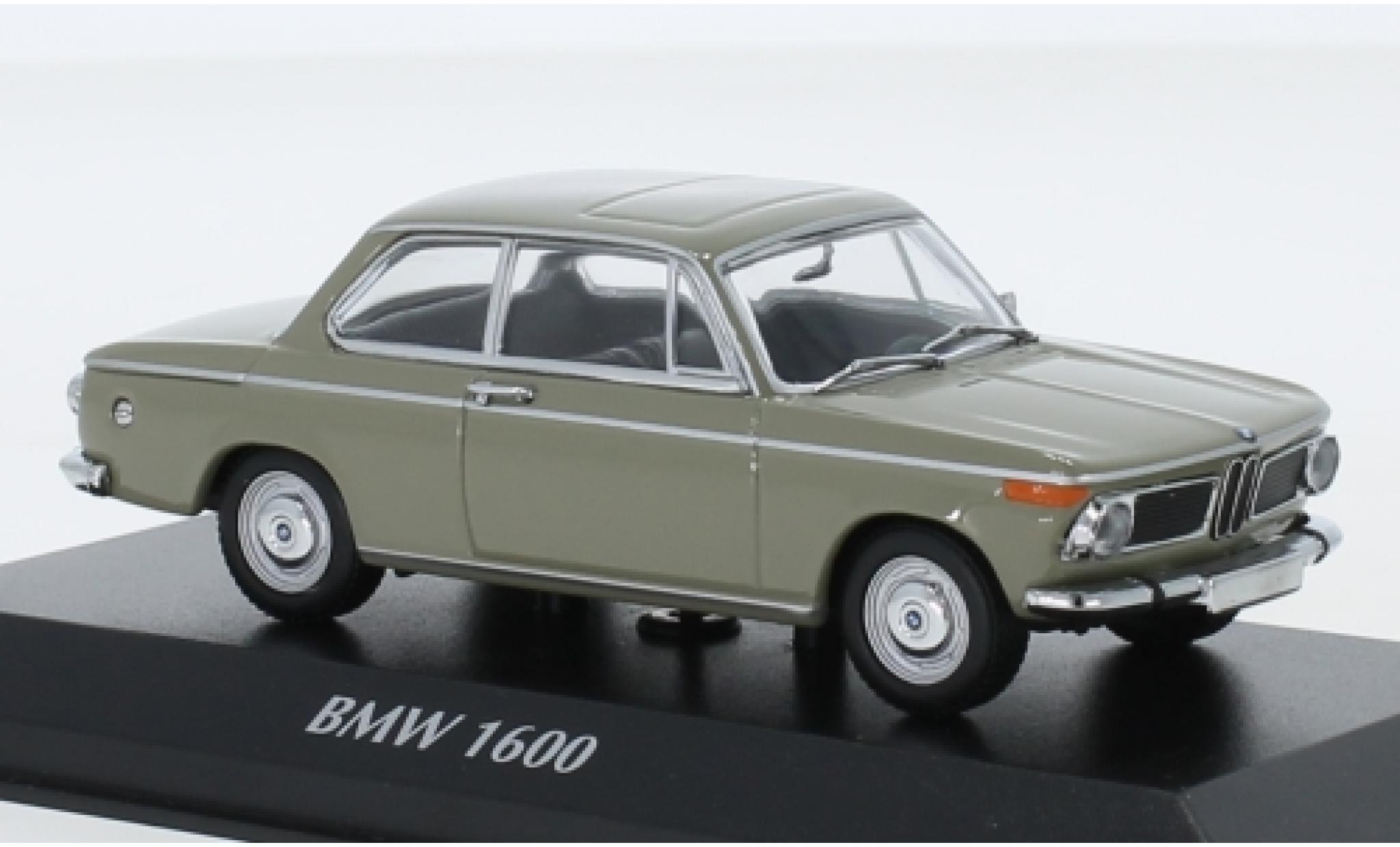 Bmw 1600 1/43 Maxichamps beige 1968 modelauto