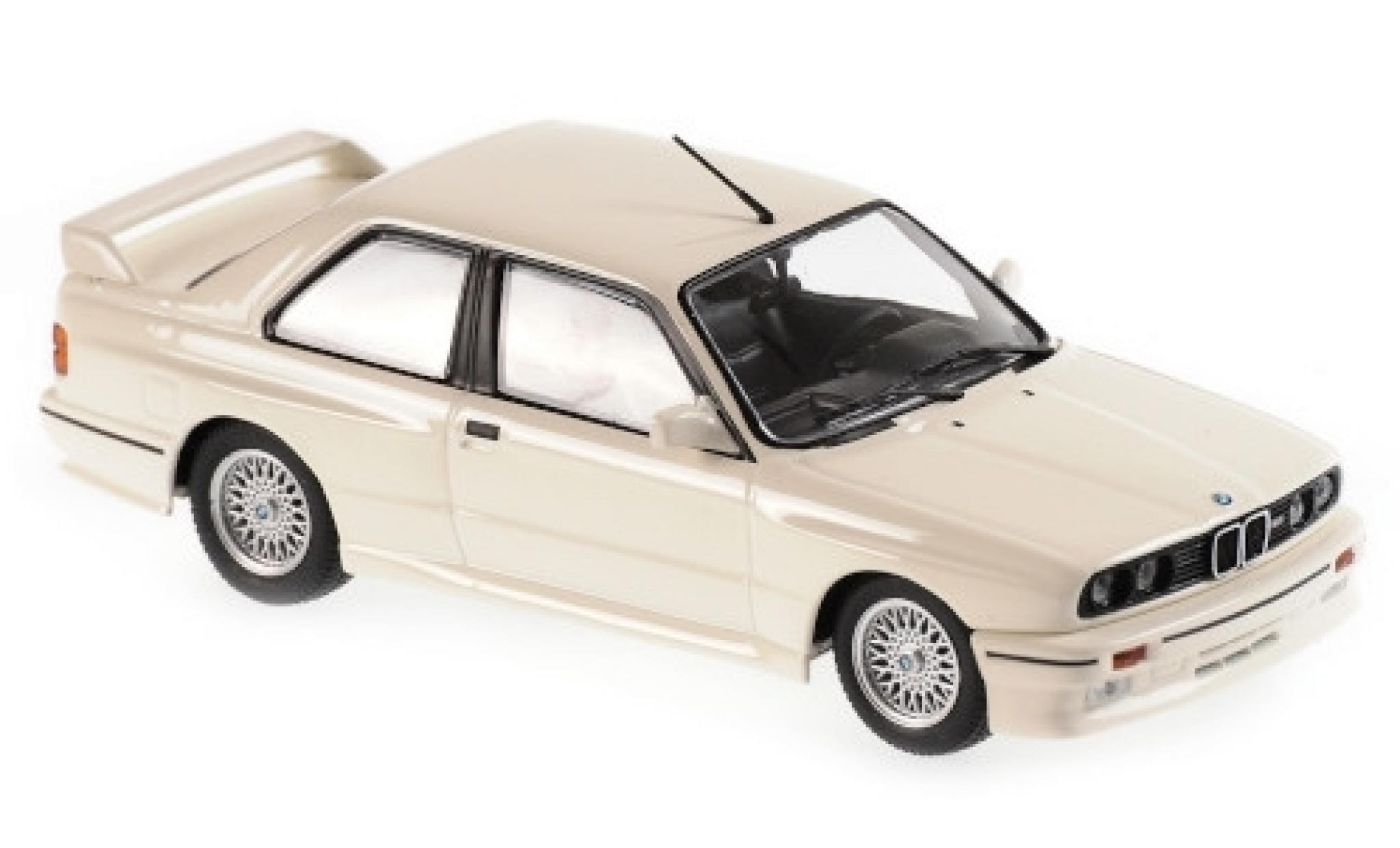 Bmw M3 1/43 Maxichamps (E30) wit 1987 modelauto