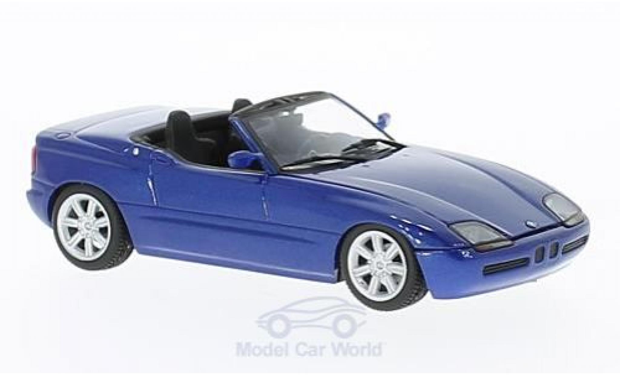 Bmw Z1 1/43 Maxichamps (E30) metallic blauw 1991 modelauto