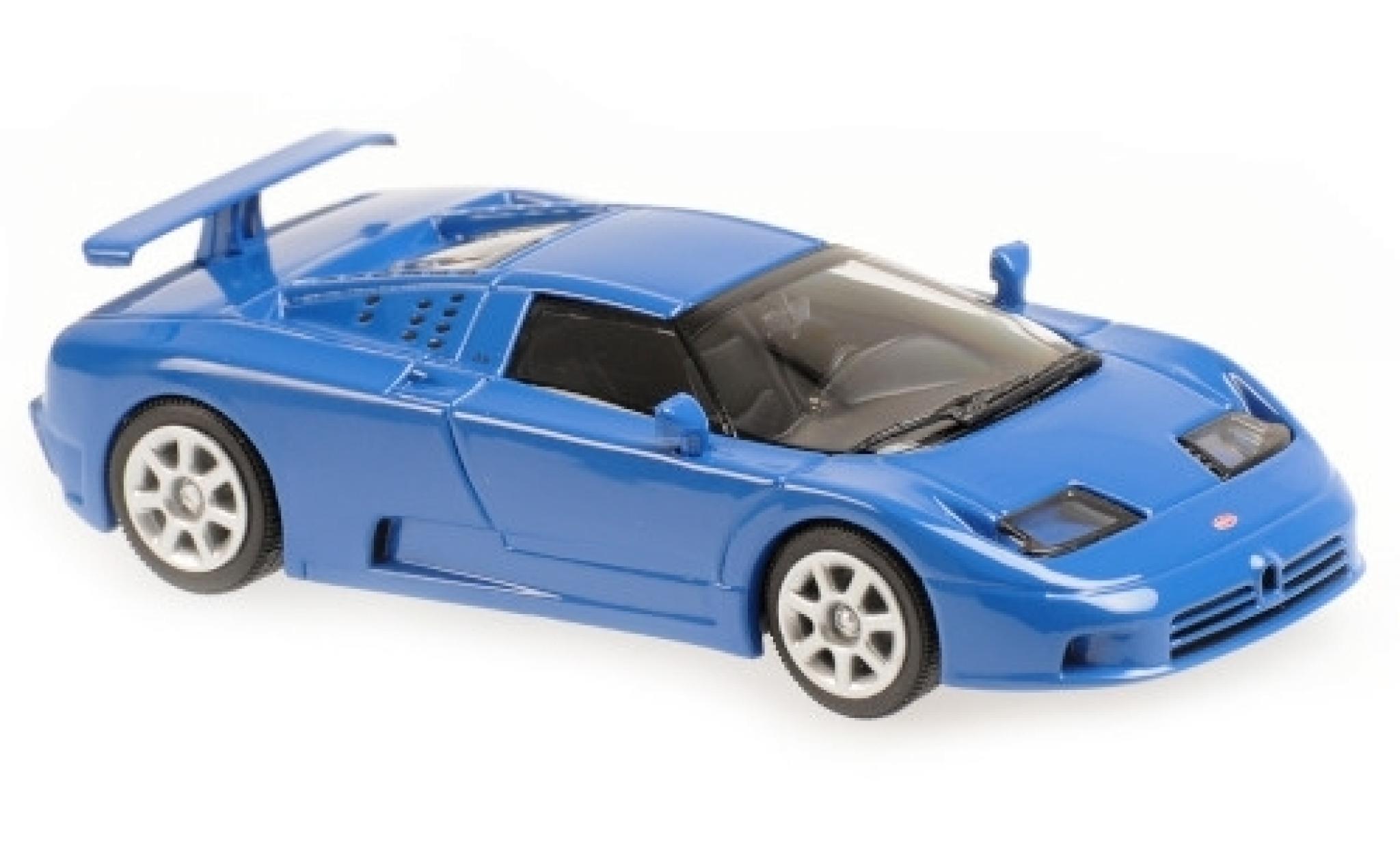 Bugatti EB110 1/43 Maxichamps EB 110 blauw 1994 modelauto