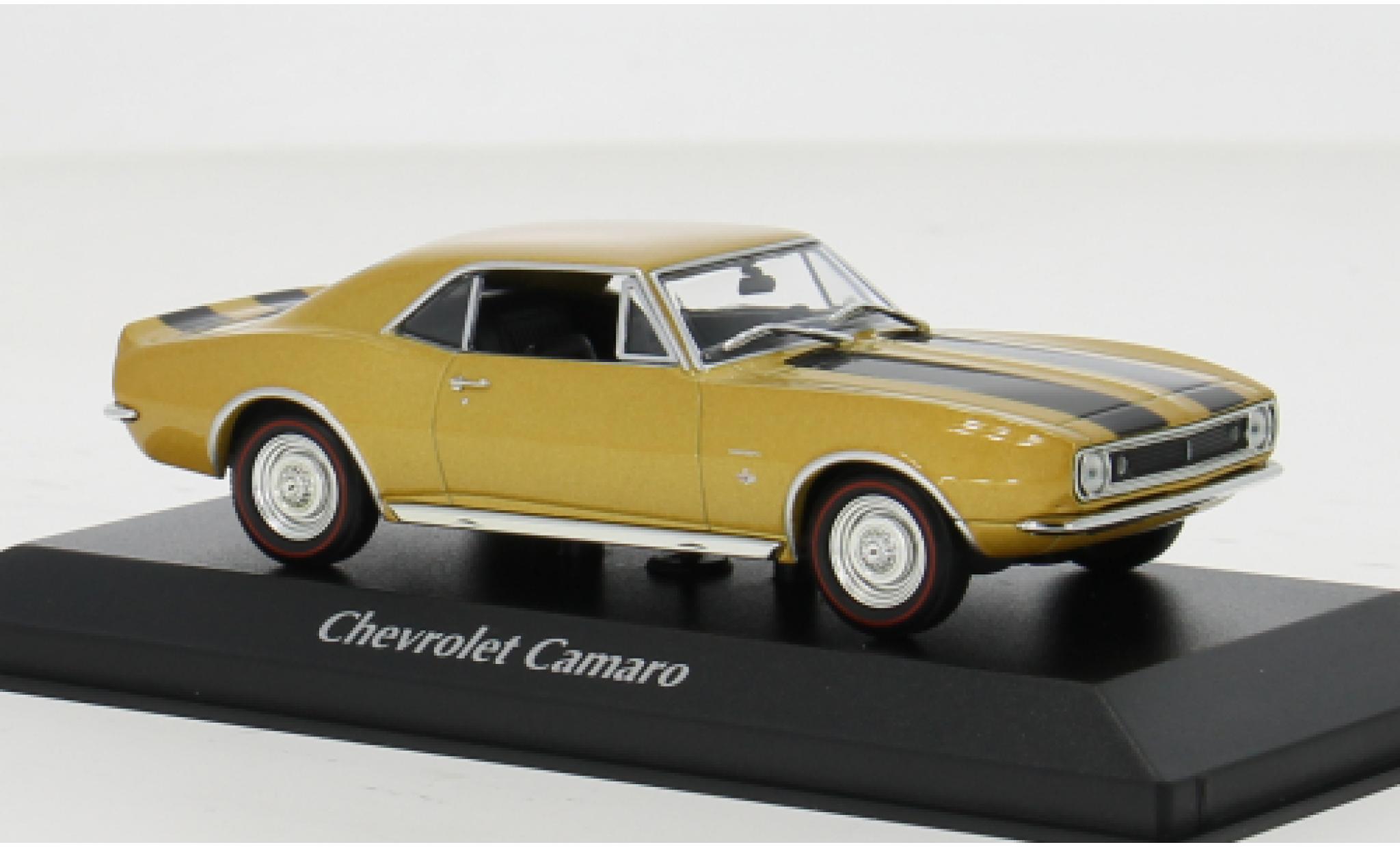Chevrolet Camaro 1/43 Maxichamps gold 1967 1:43 modelauto