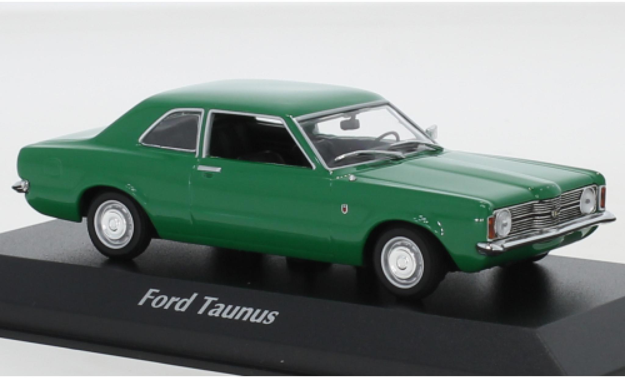 Ford Taunus 1/43 Maxichamps (TCI) groen 1970 modelauto