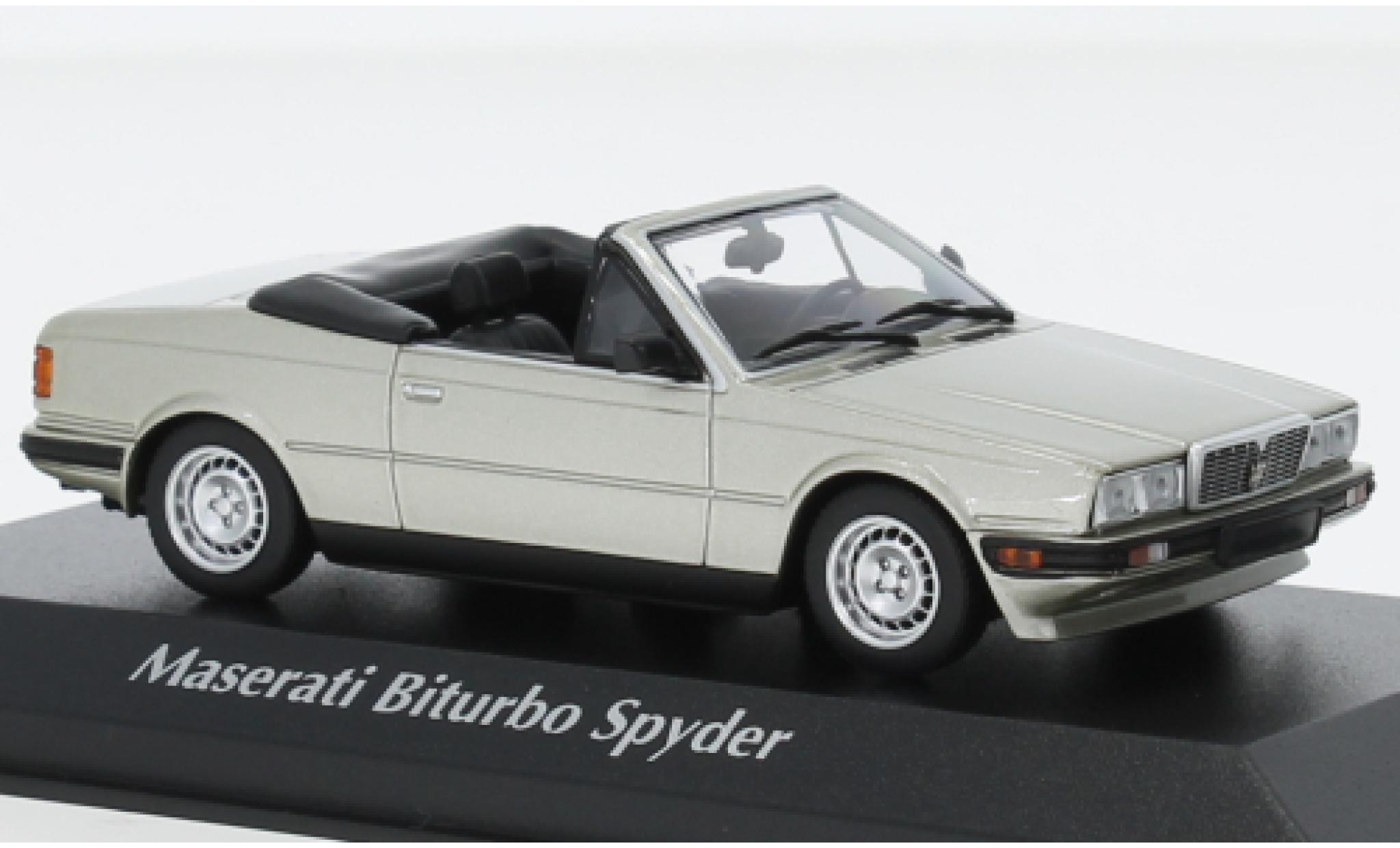 Maserati Biturbo 1/43 Maxichamps Spyder d 1982 modelauto