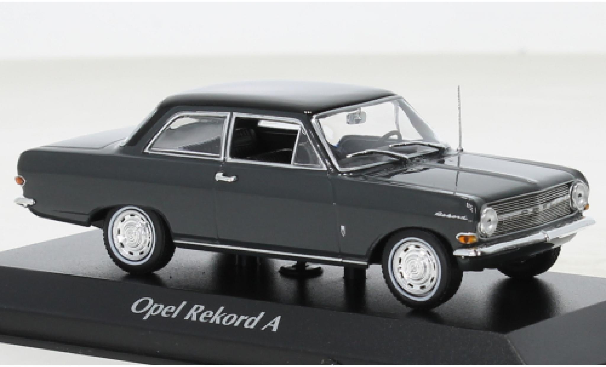 Opel Rekord 1/43 Maxichamps A grijs 1962 modelauto