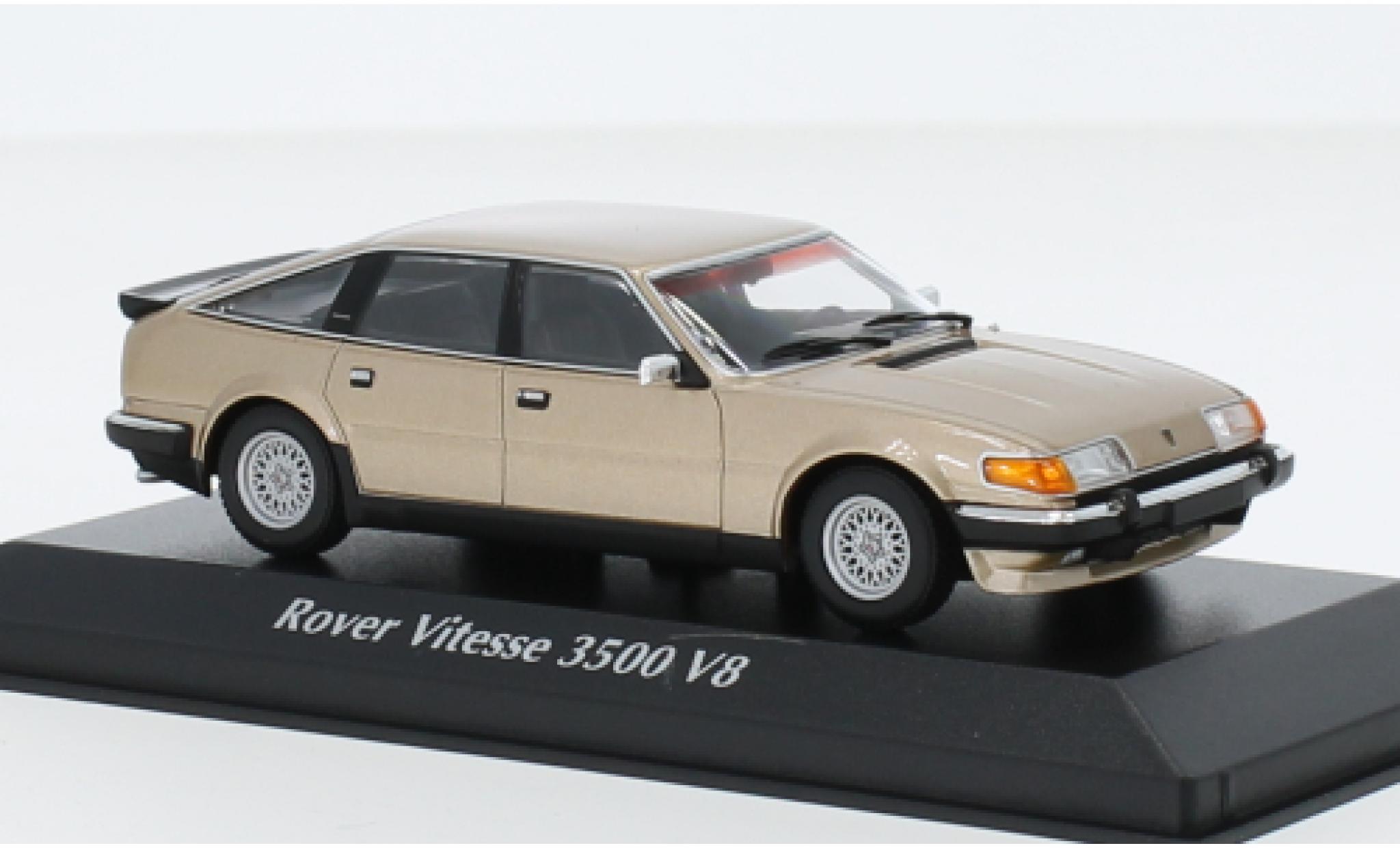 Rover Vitesse 1/43 Maxichamps 3500 V8 metallic beige 1986 modelauto