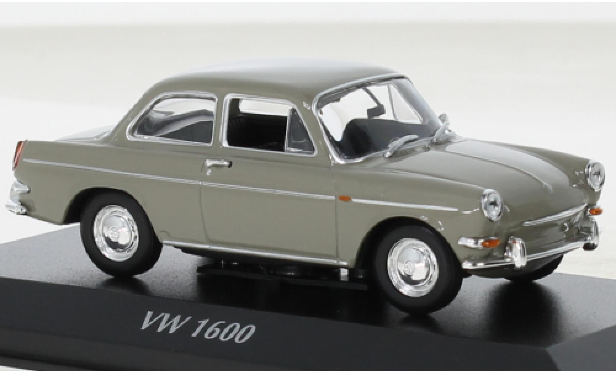 Volkswagen 1600 1/43 Maxichamps beige 1966 modelauto