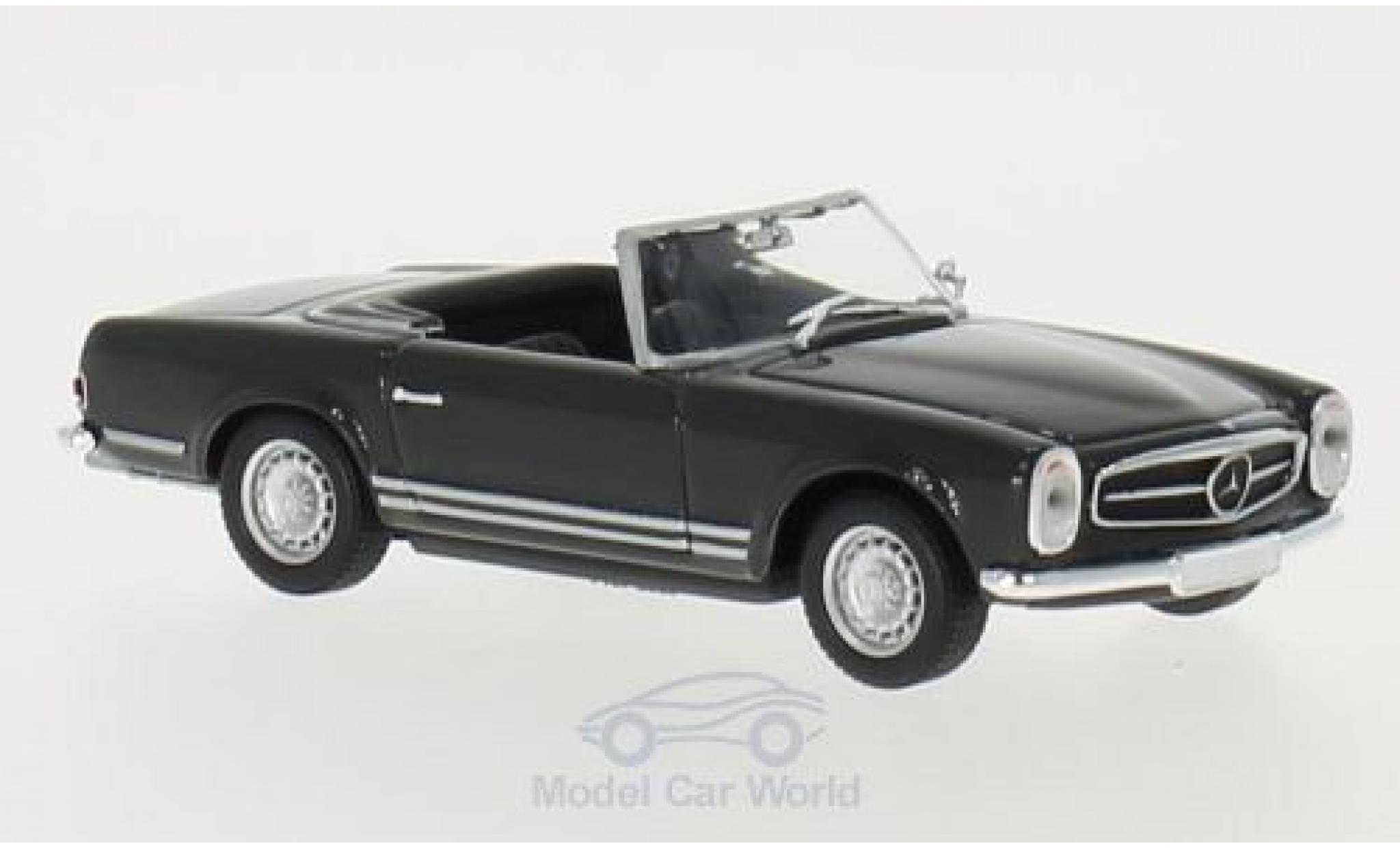 Mercedes 230 1/43 Maxichamps SL grijs 1965 modelauto