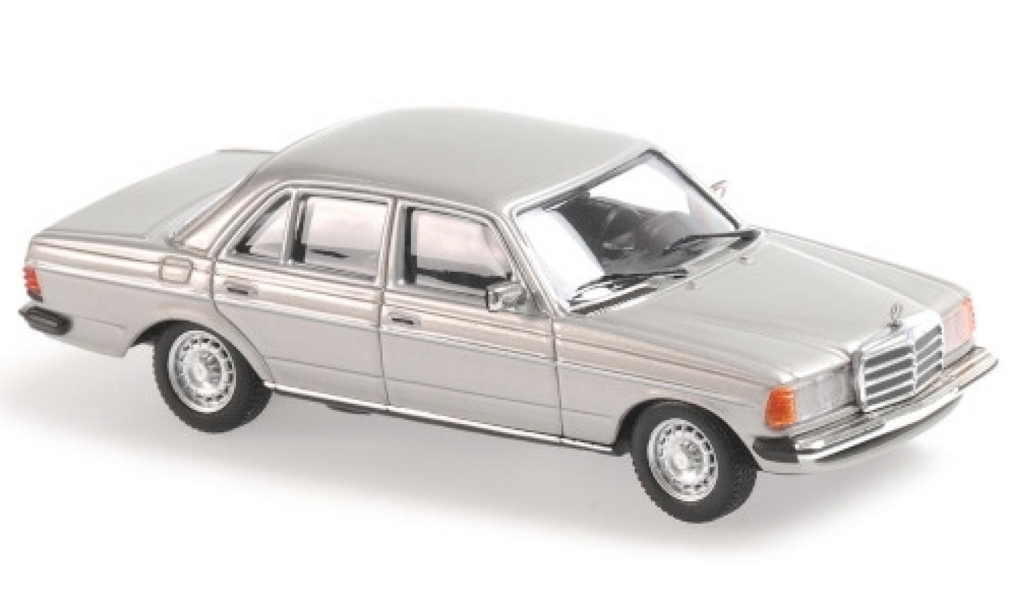 Mercedes 230 1/43 Maxichamps E (W123) grijs 1982 modelauto