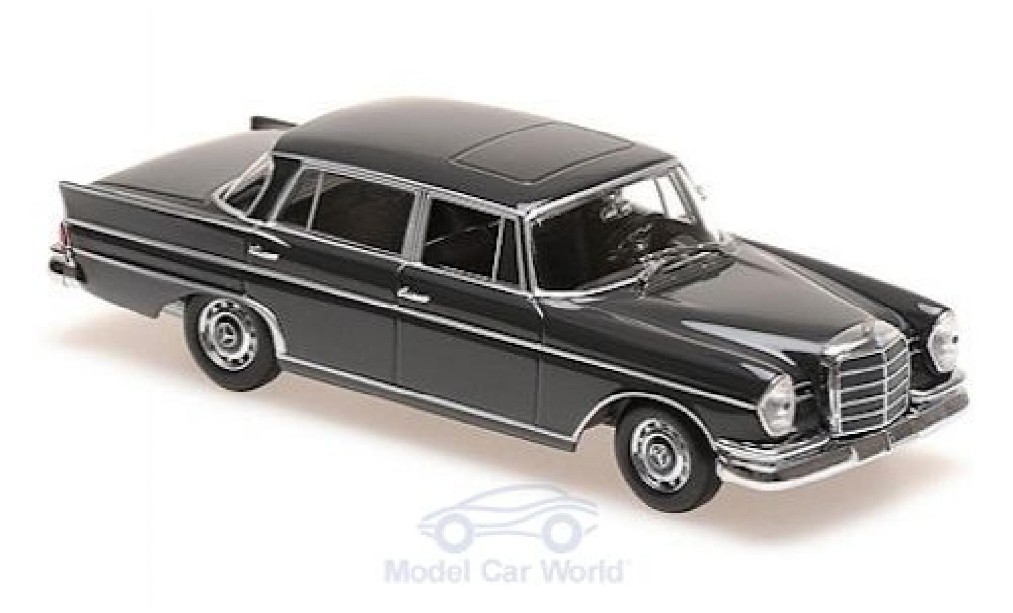 Mercedes 300 1/43 Maxichamps SE lang (W112) grijs 1963 modelauto