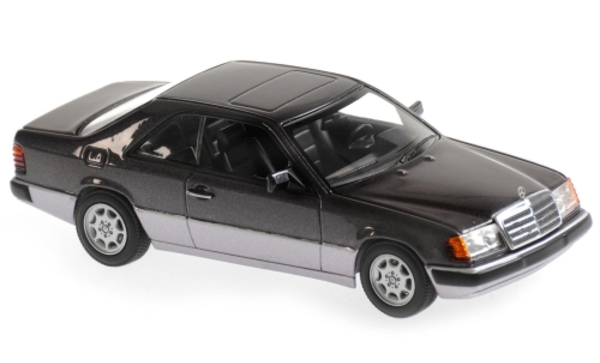 Mercedes Classe E 1/43 Maxichamps 320 CE-24 (C124) metallic grijs 1991 modelauto