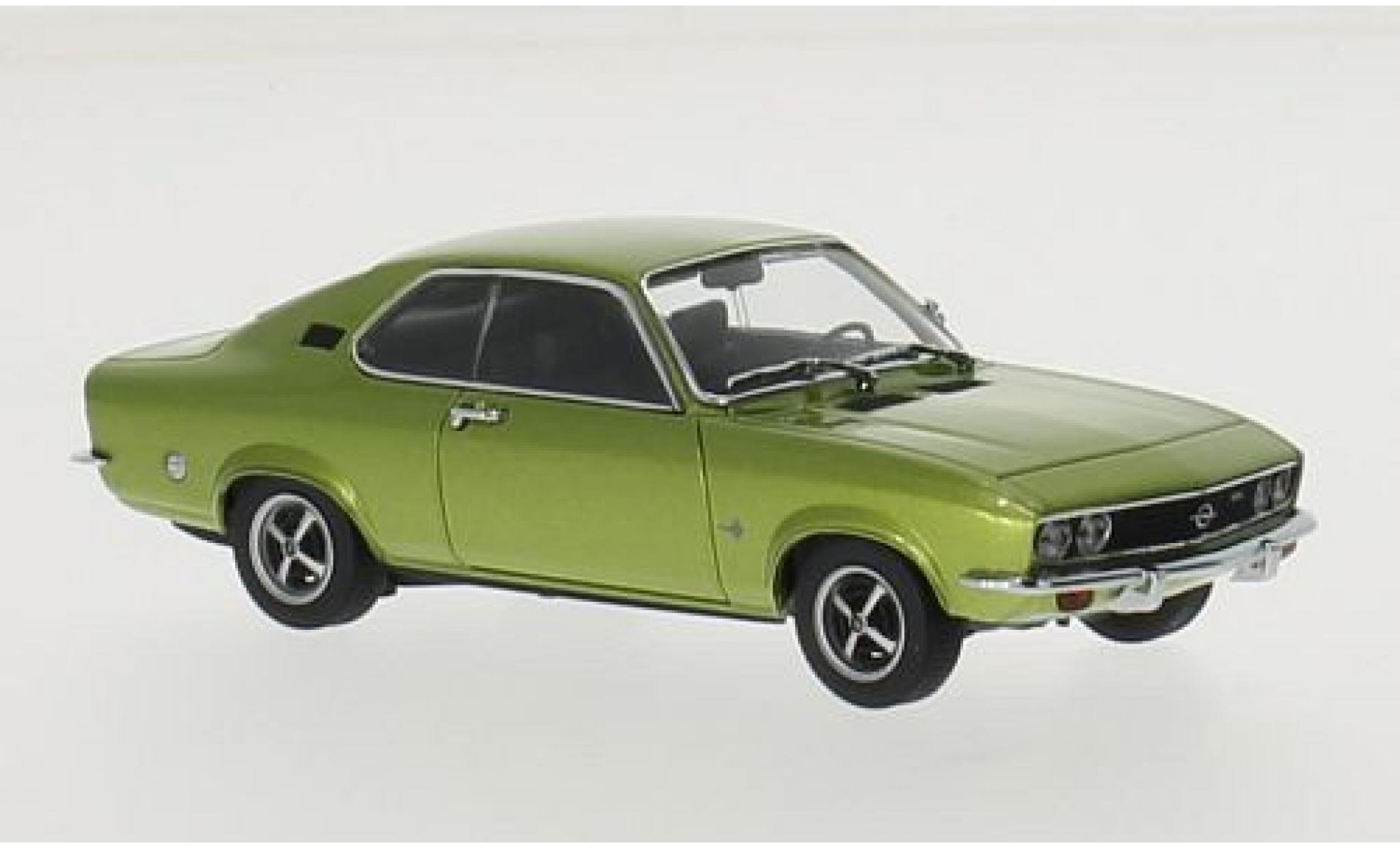 Opel Manta 1/43 Maxichamps A metallic groen 1970 modelauto