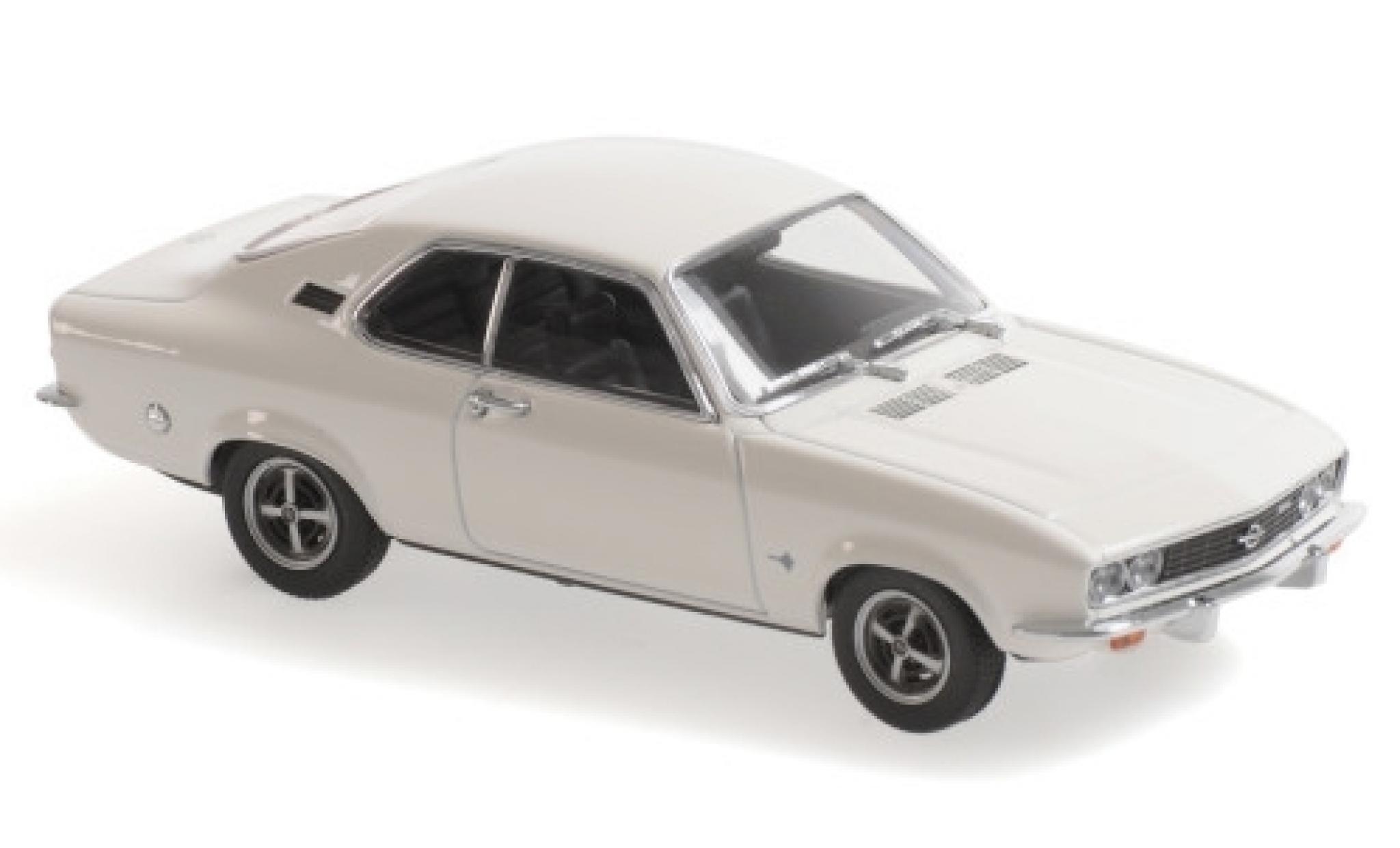 Opel Manta 1/43 Maxichamps A wit 1970 modelauto